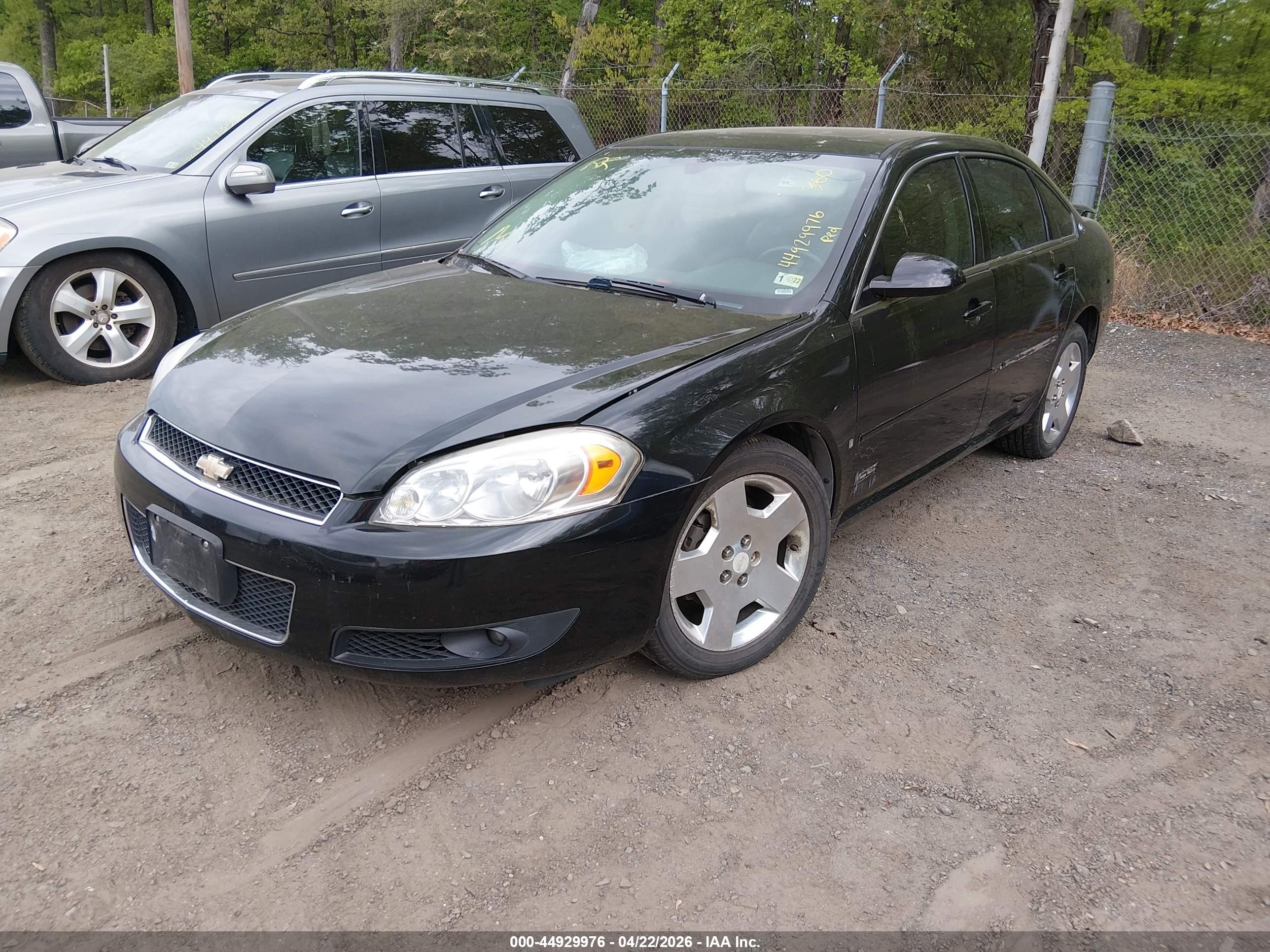 2006 Chevrolet Impala Ss Black vin: 2G1WD58C469162425