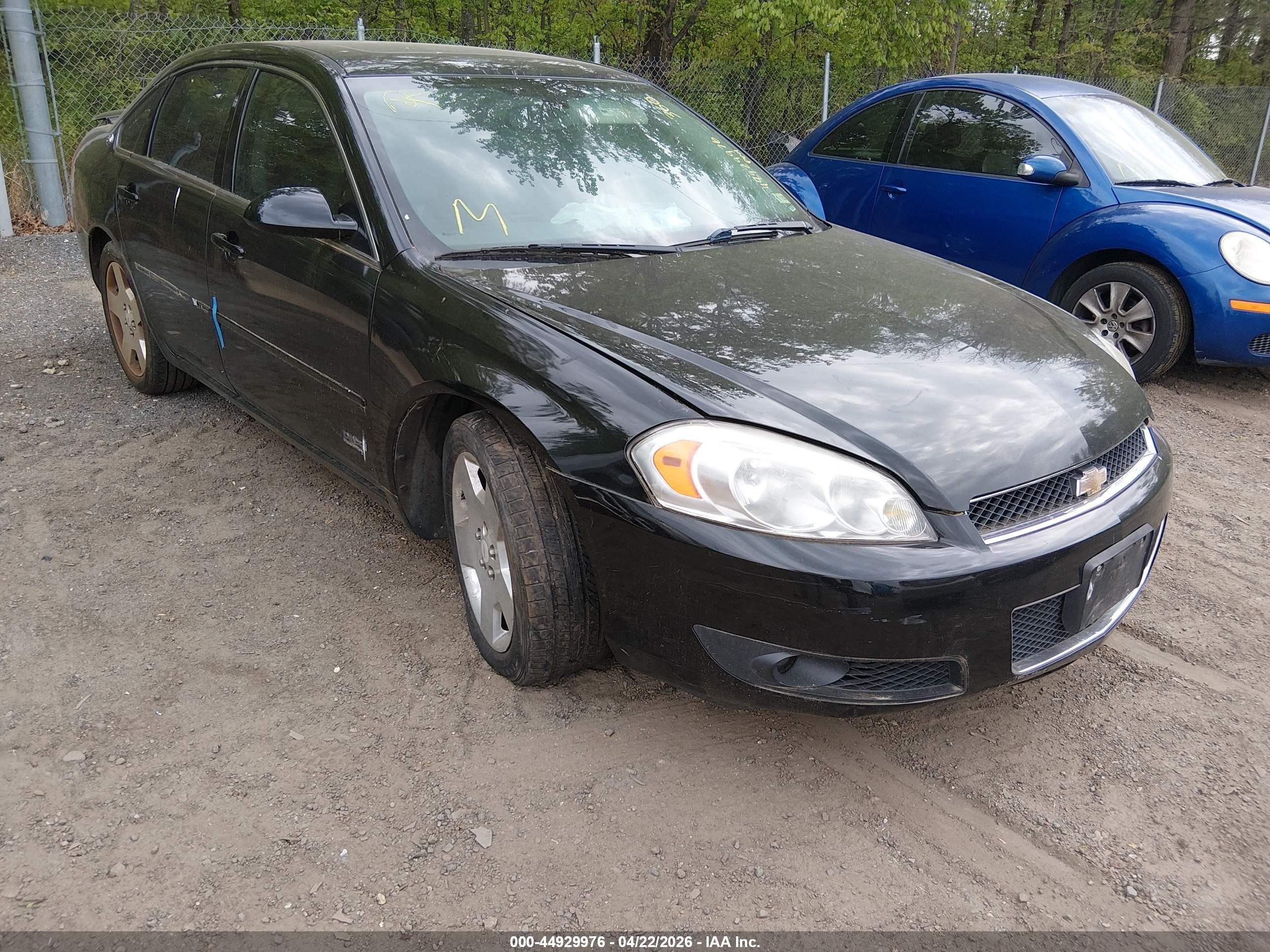 2006 Chevrolet Impala Ss Black vin: 2G1WD58C469162425
