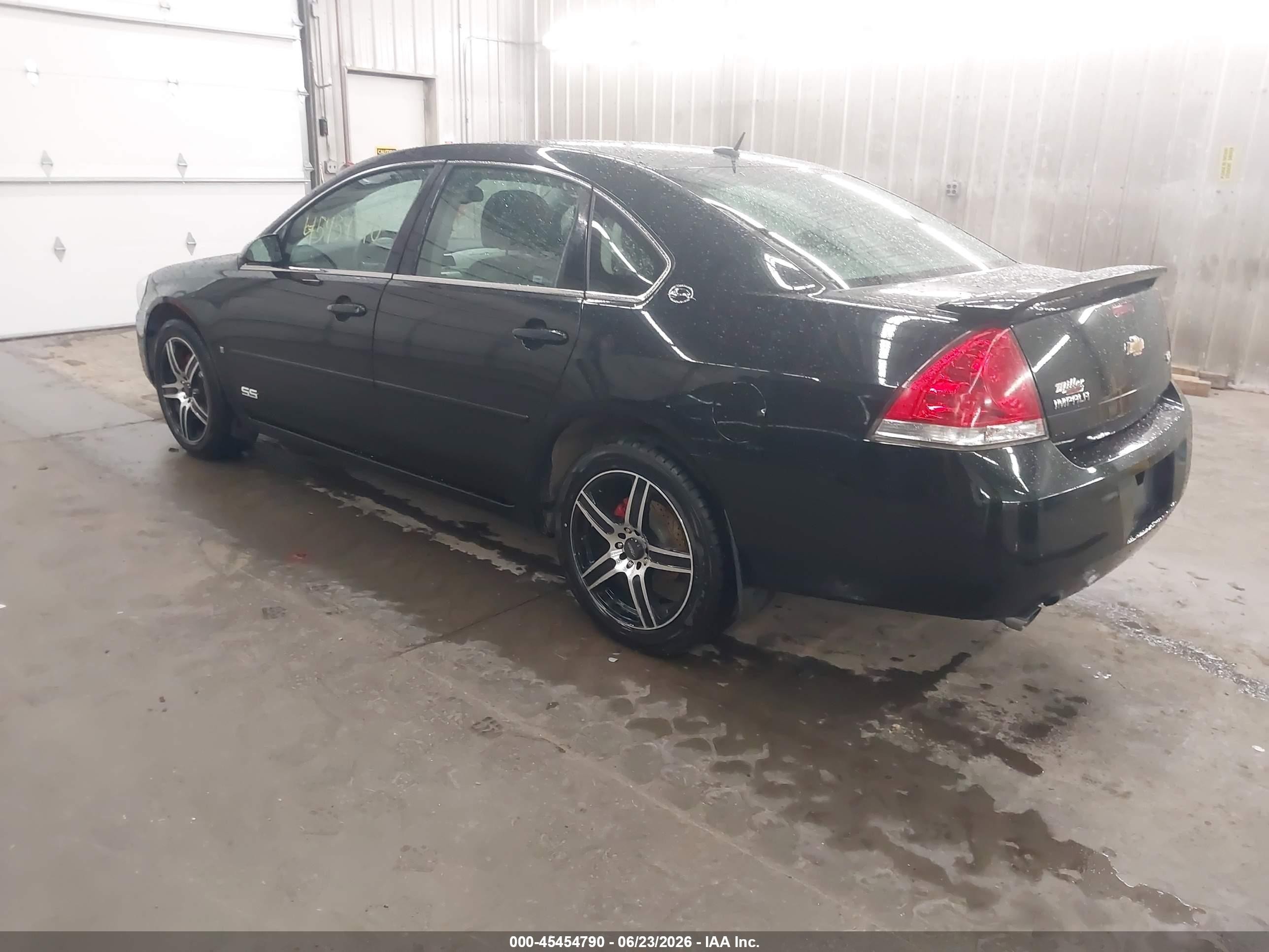 2006 Chevrolet Impala Ss Black vin: 2G1WD58C469229234