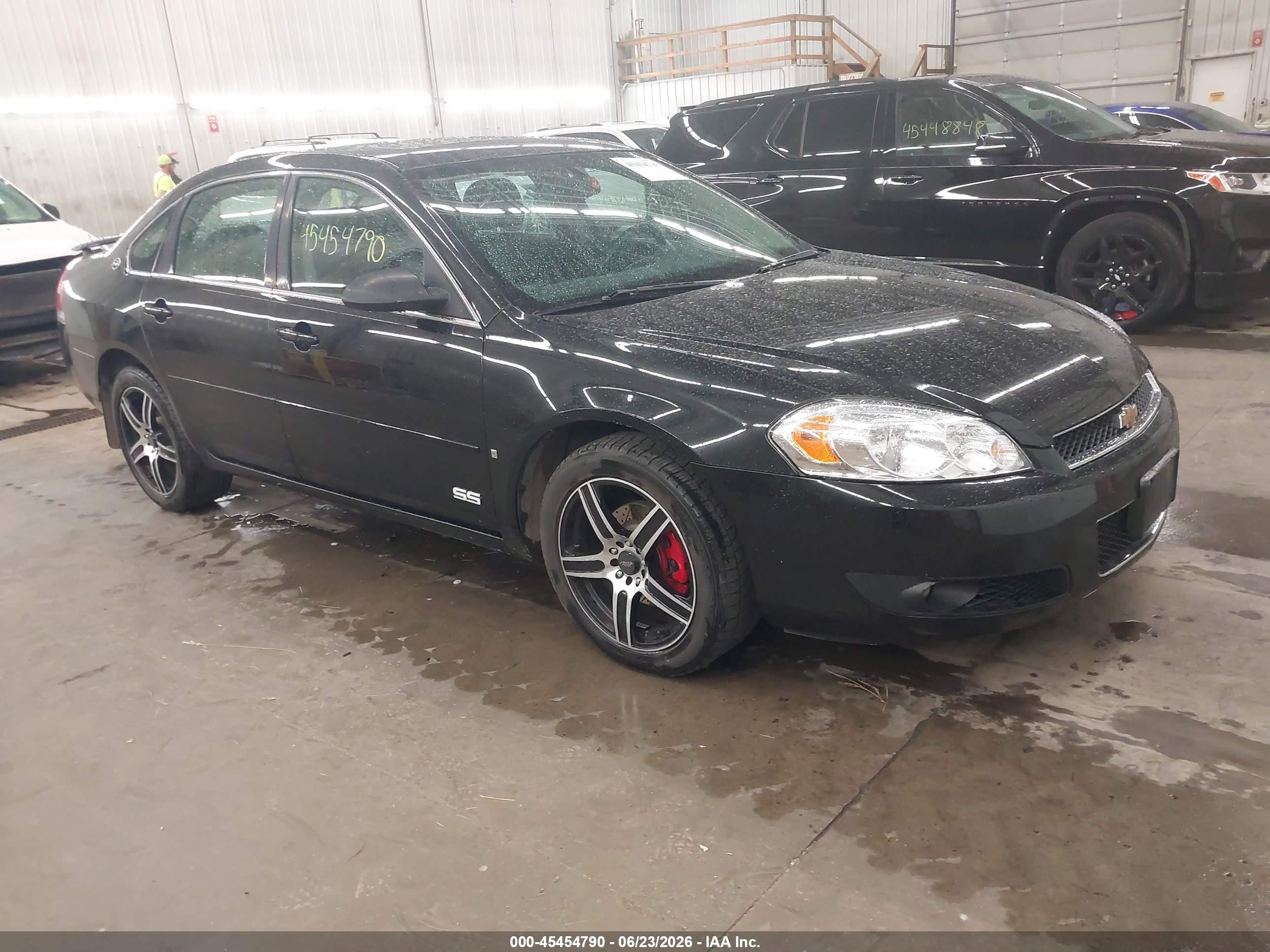 2006 Chevrolet Impala Ss Black vin: 2G1WD58C469229234