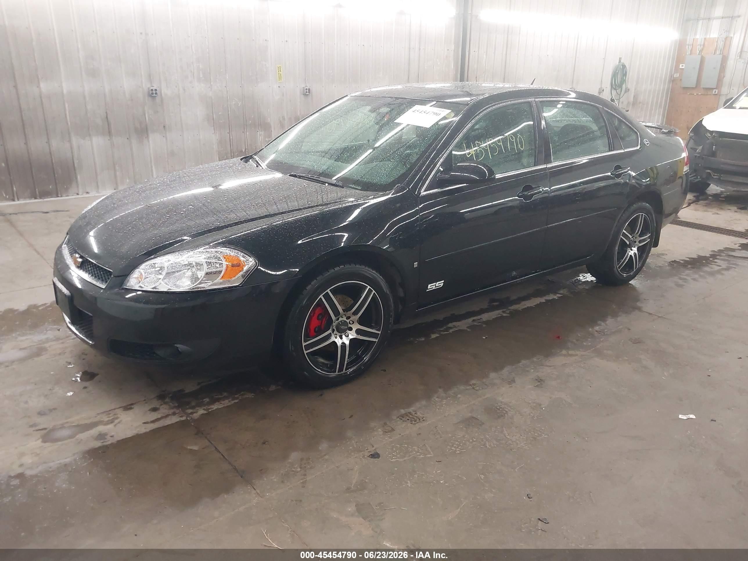 2006 Chevrolet Impala Ss Black vin: 2G1WD58C469229234