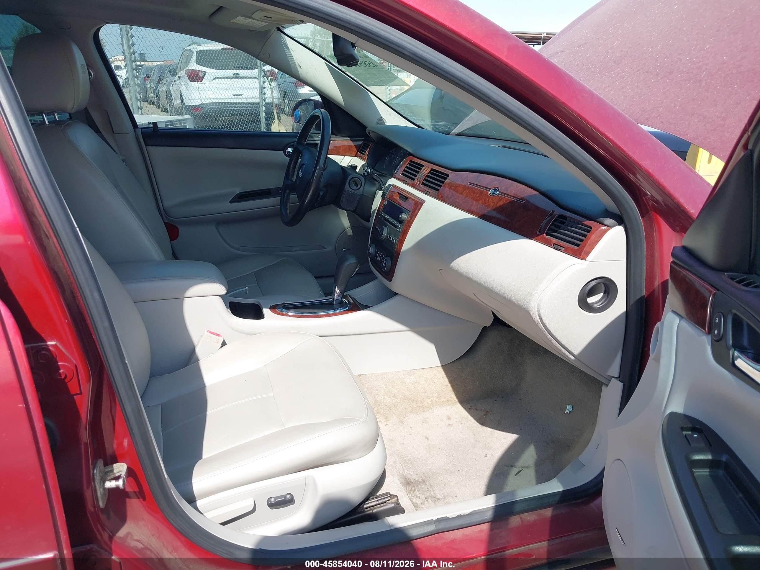 2007 Chevrolet Impala Ss Burgundy vin: 2G1WD58C479372587