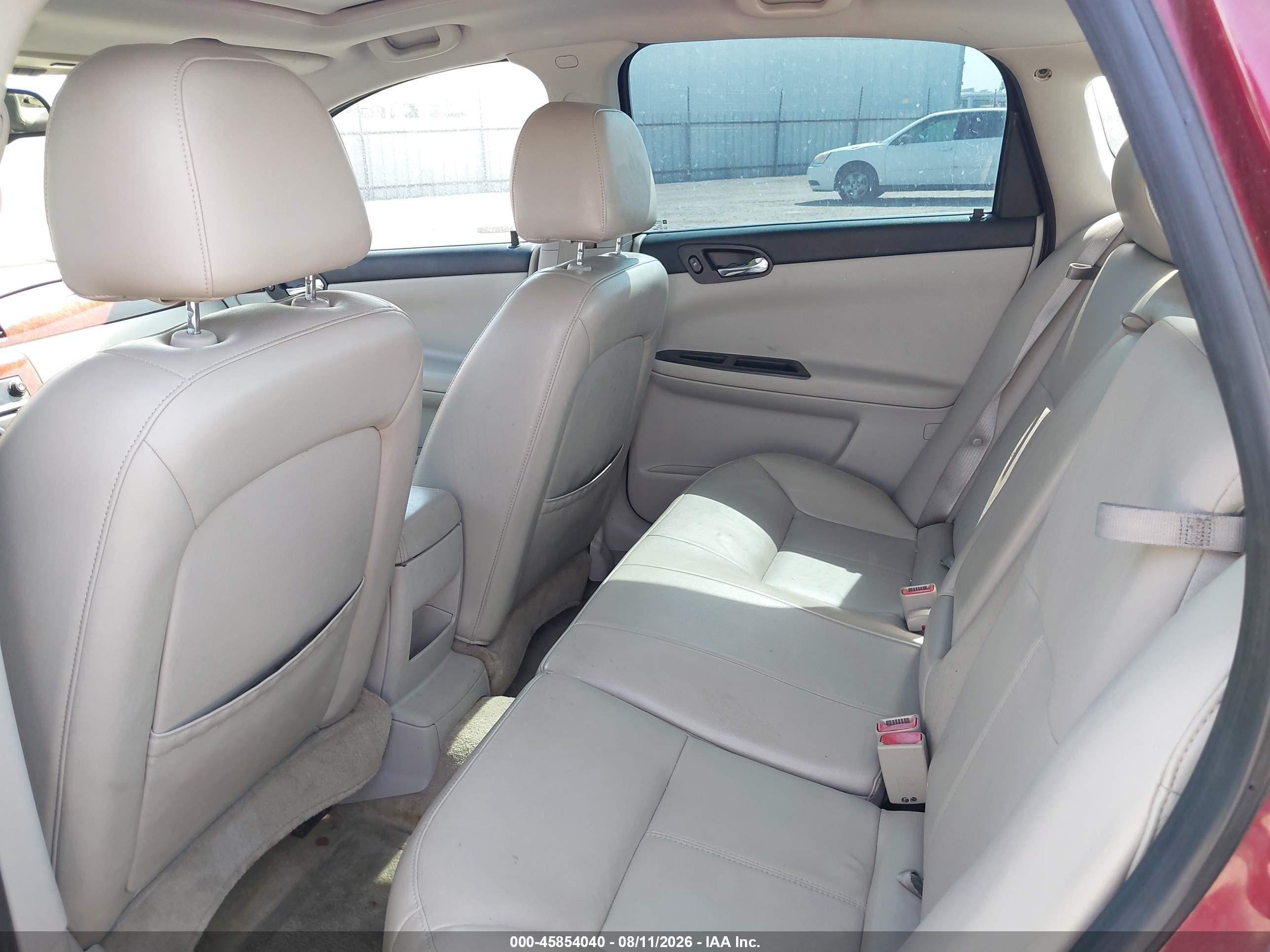 2007 Chevrolet Impala Ss Burgundy vin: 2G1WD58C479372587