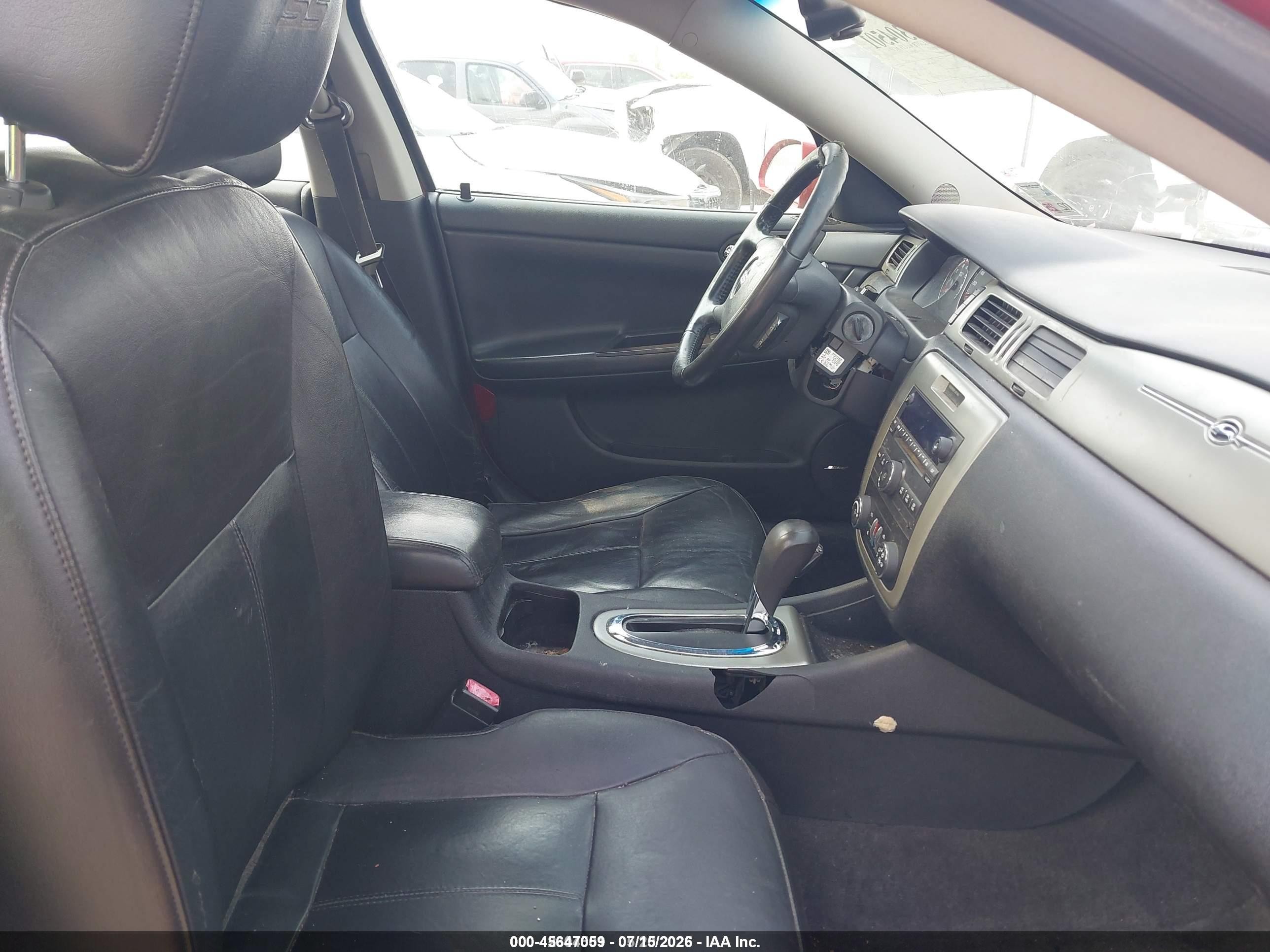 2008 Chevrolet Impala Ss Red vin: 2G1WD58C489226207