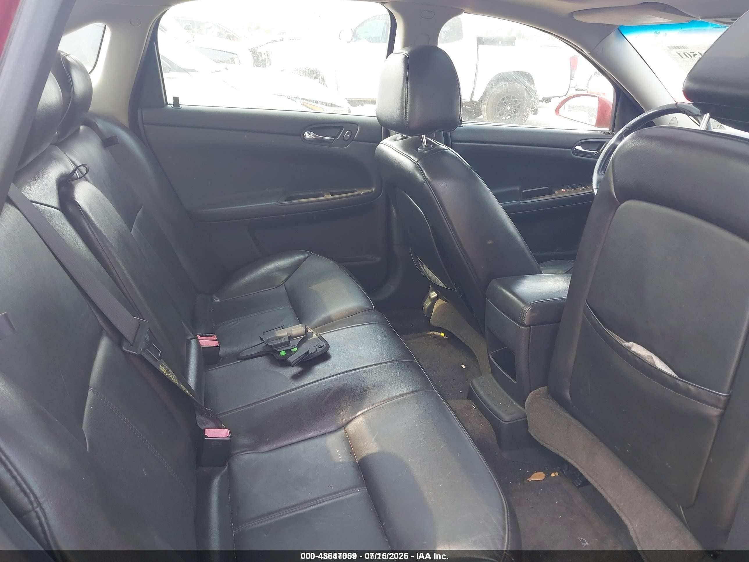 2008 Chevrolet Impala Ss Red vin: 2G1WD58C489226207