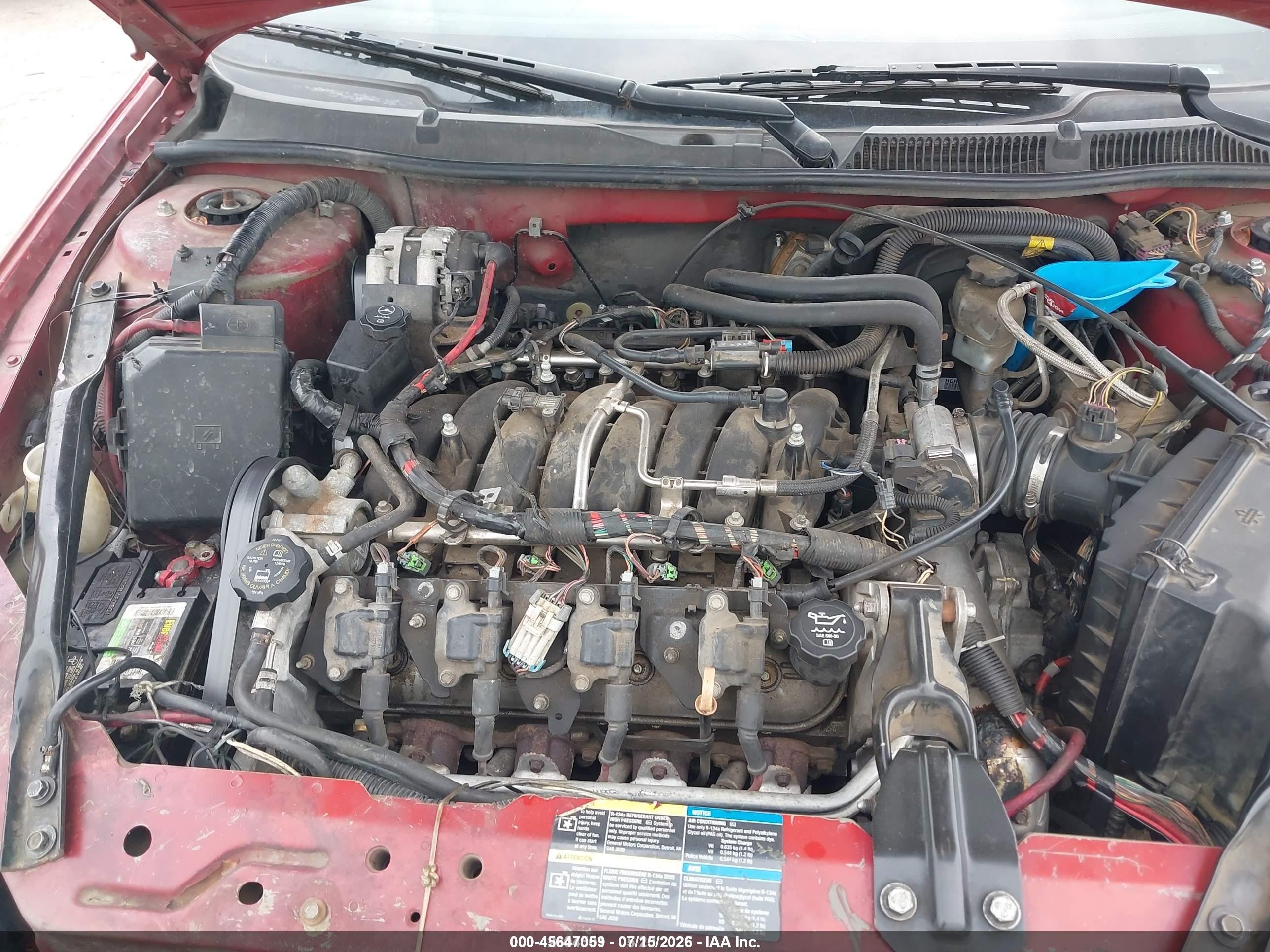 2008 Chevrolet Impala Ss Red vin: 2G1WD58C489226207