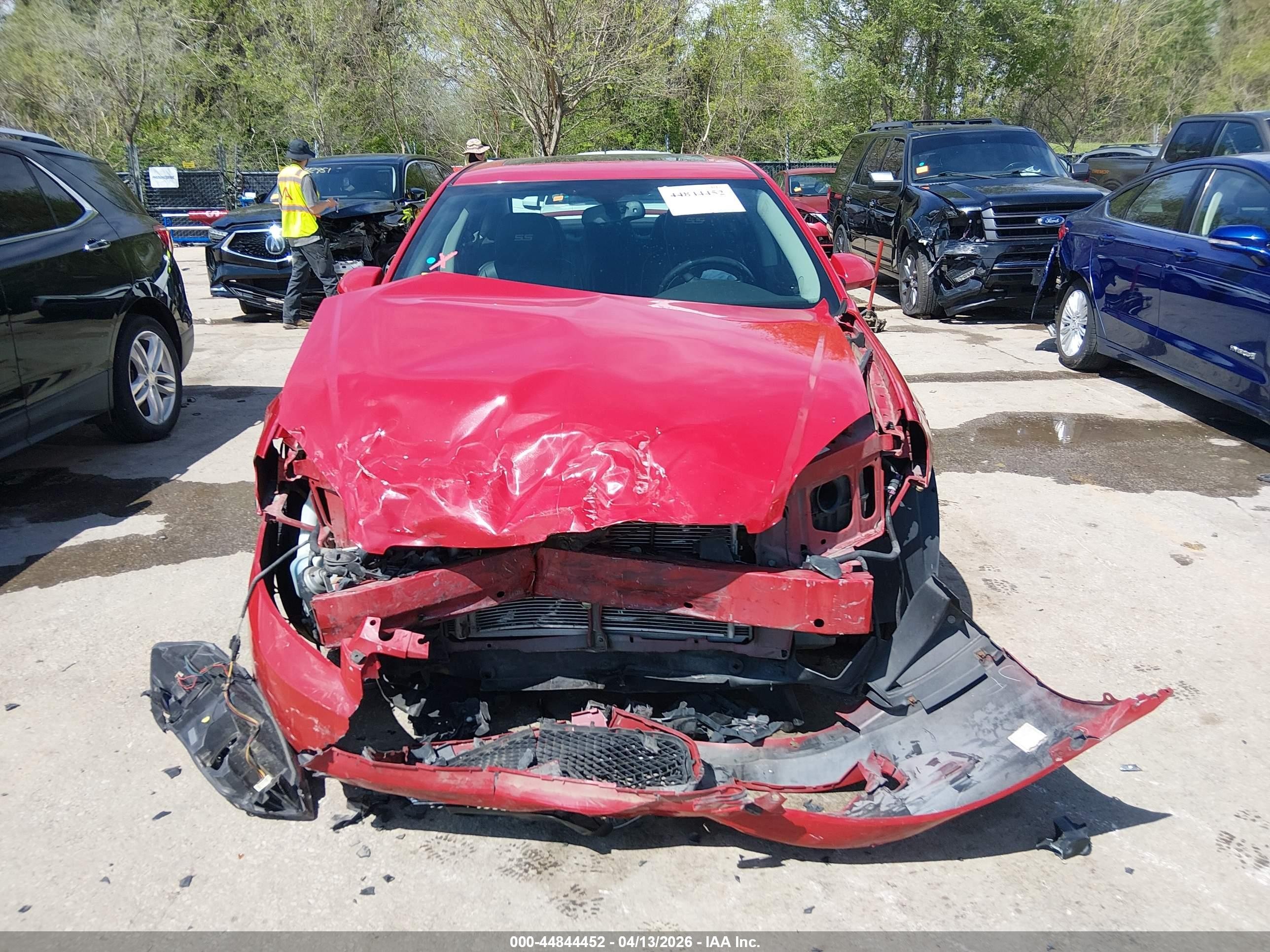 2007 Chevrolet Impala Ss Red vin: 2G1WD58C579227963