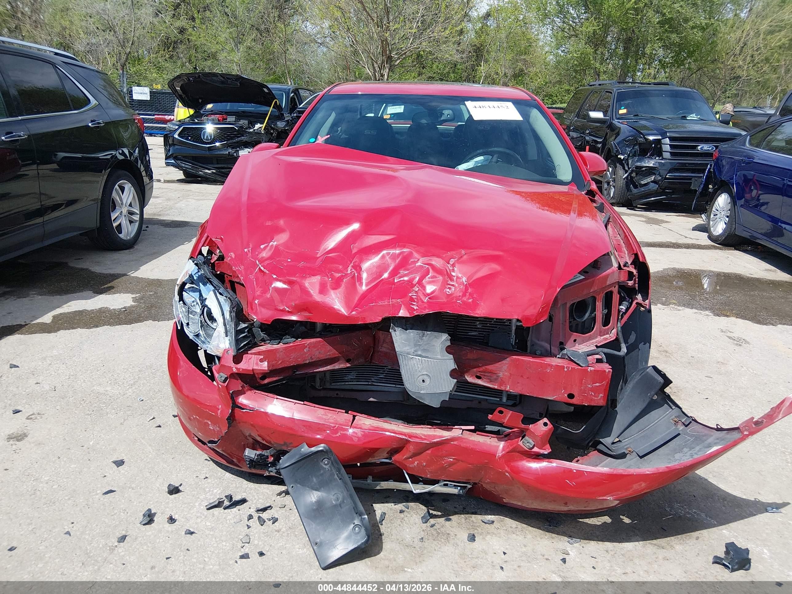 2007 Chevrolet Impala Ss Red vin: 2G1WD58C579227963