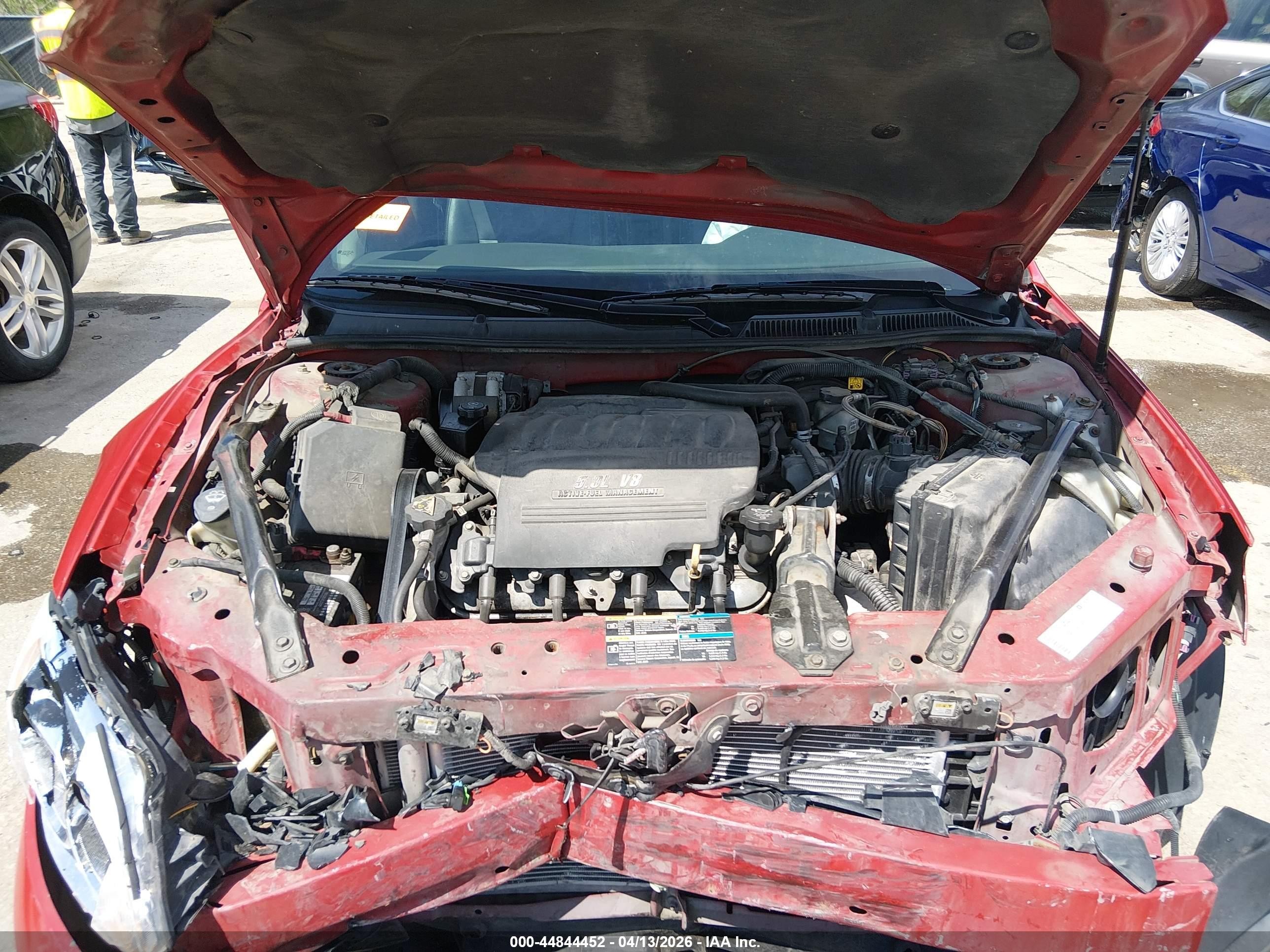 2007 Chevrolet Impala Ss Red vin: 2G1WD58C579227963