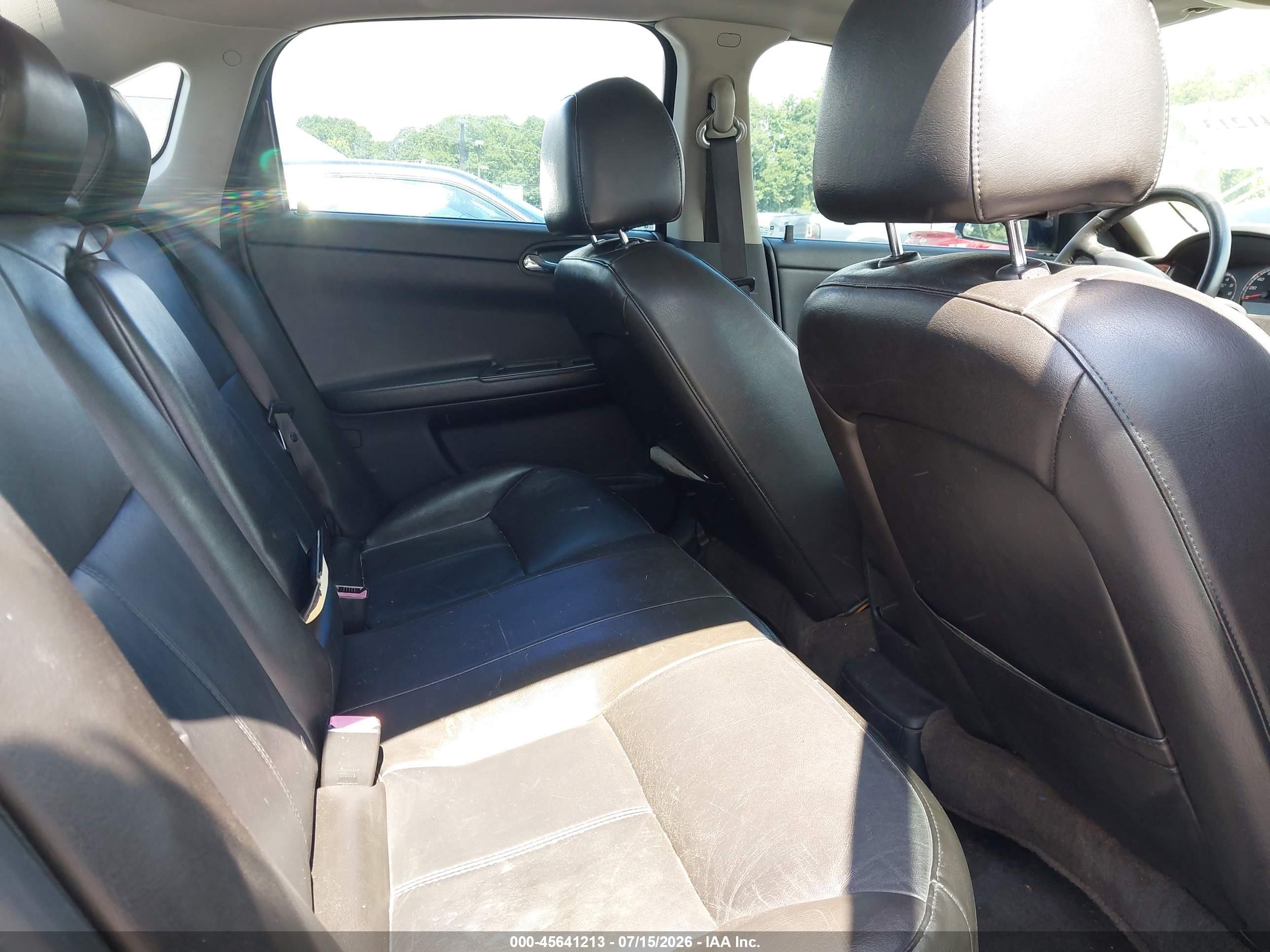 2008 Chevrolet Impala Ss Черный vin: 2G1WD58C589111650