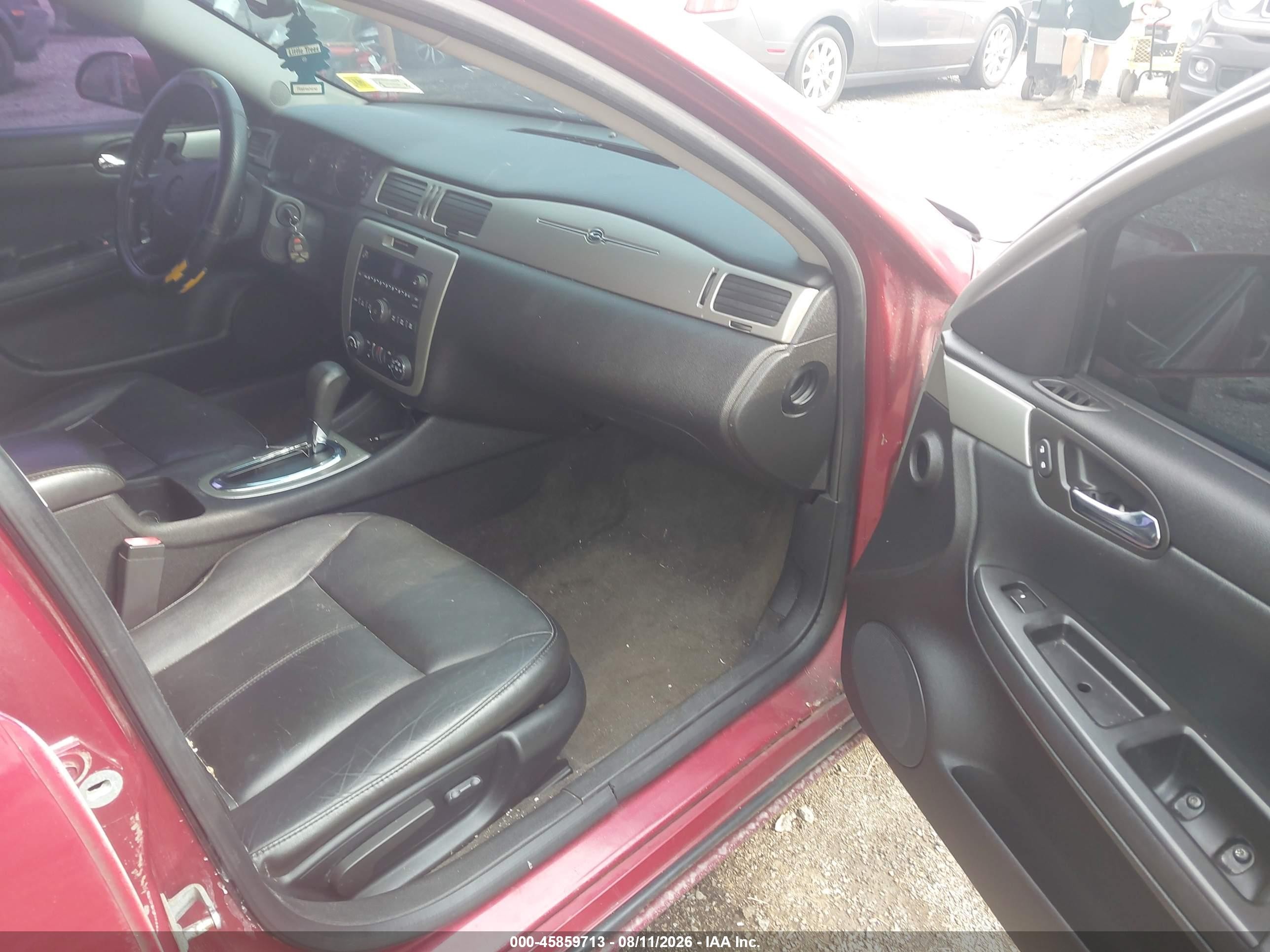 2008 Chevrolet Impala Ss Red vin: 2G1WD58C589232923