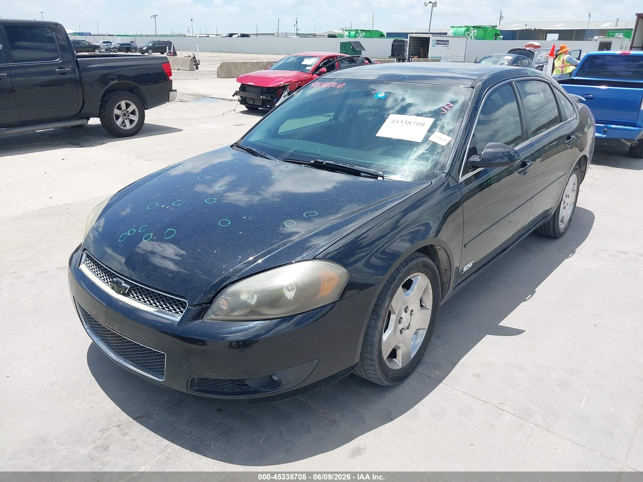 2006 Chevrolet Impala Ss Black vin: 2G1WD58C769156344