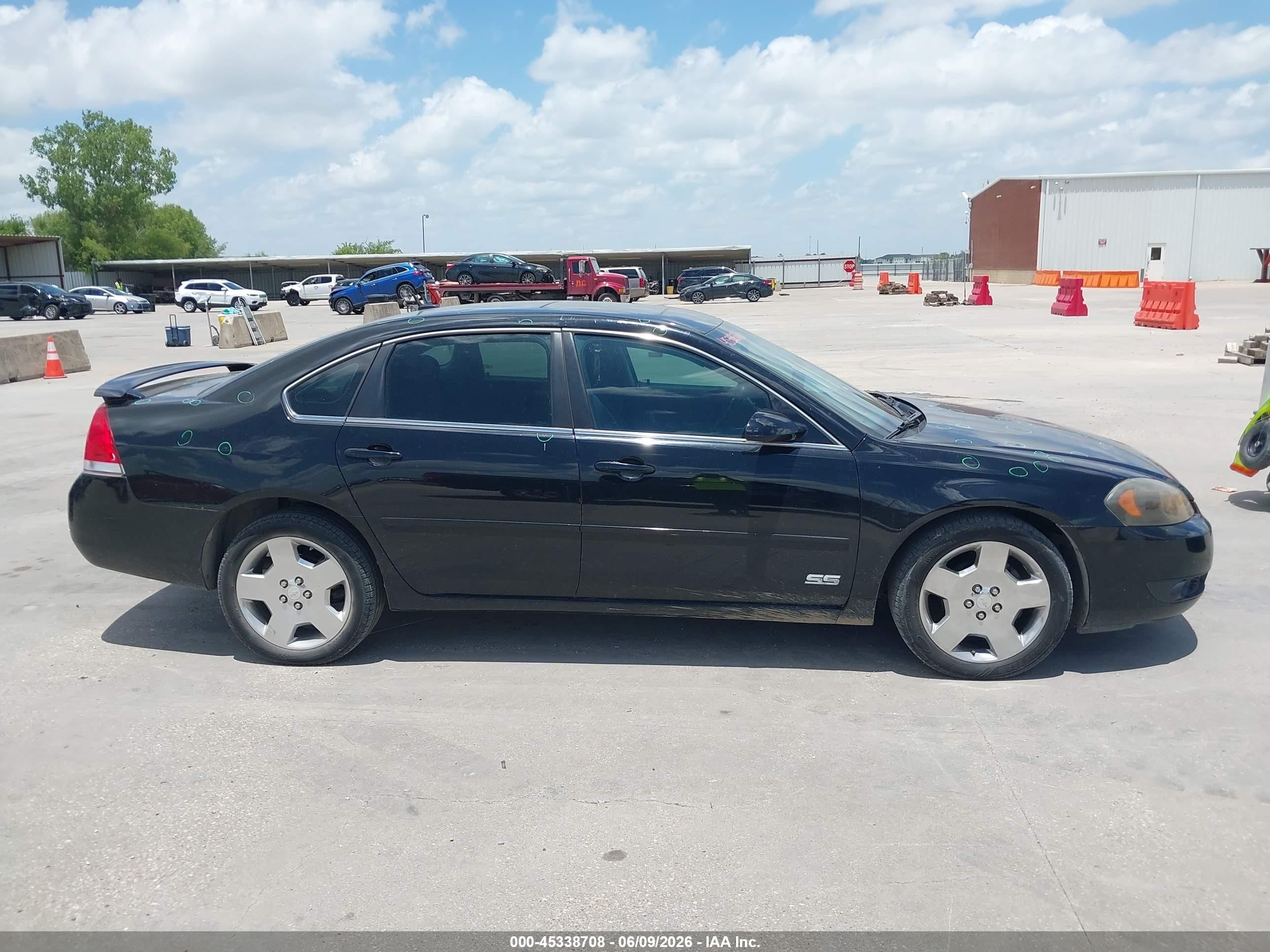 2006 Chevrolet Impala Ss Black vin: 2G1WD58C769156344