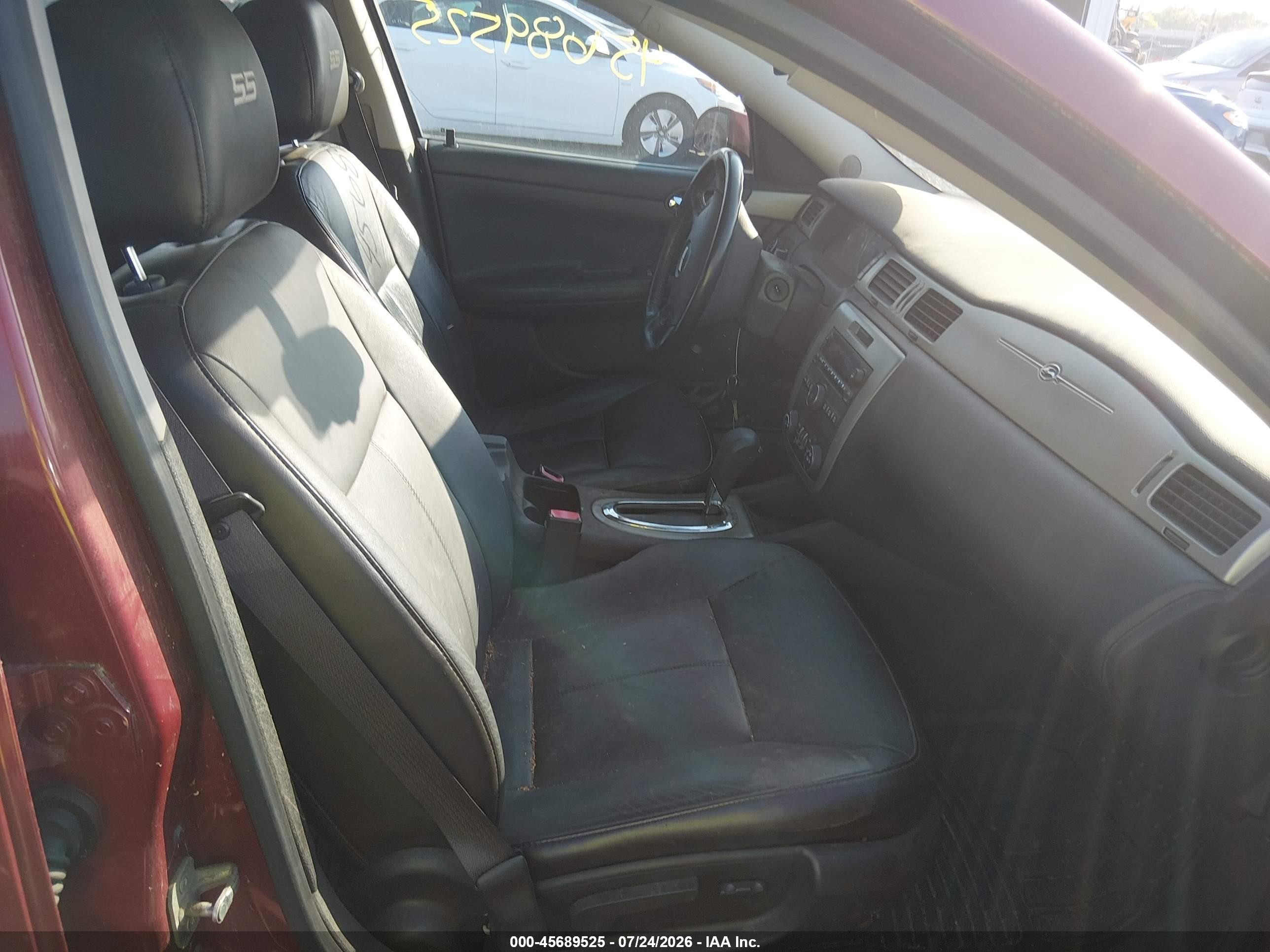 2008 Chevrolet Impala Ss Red vin: 2G1WD58C781350020