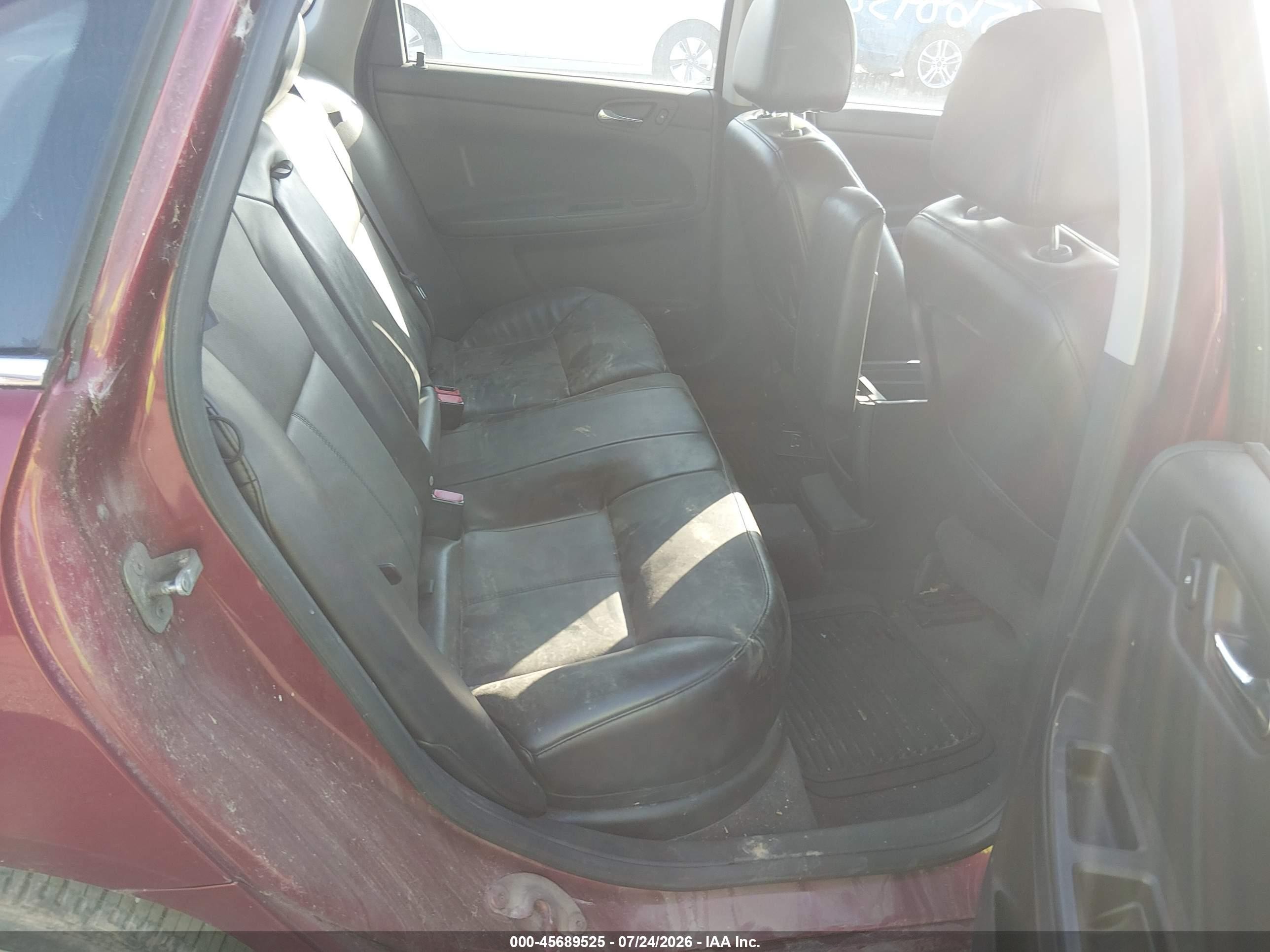 2008 Chevrolet Impala Ss Red vin: 2G1WD58C781350020