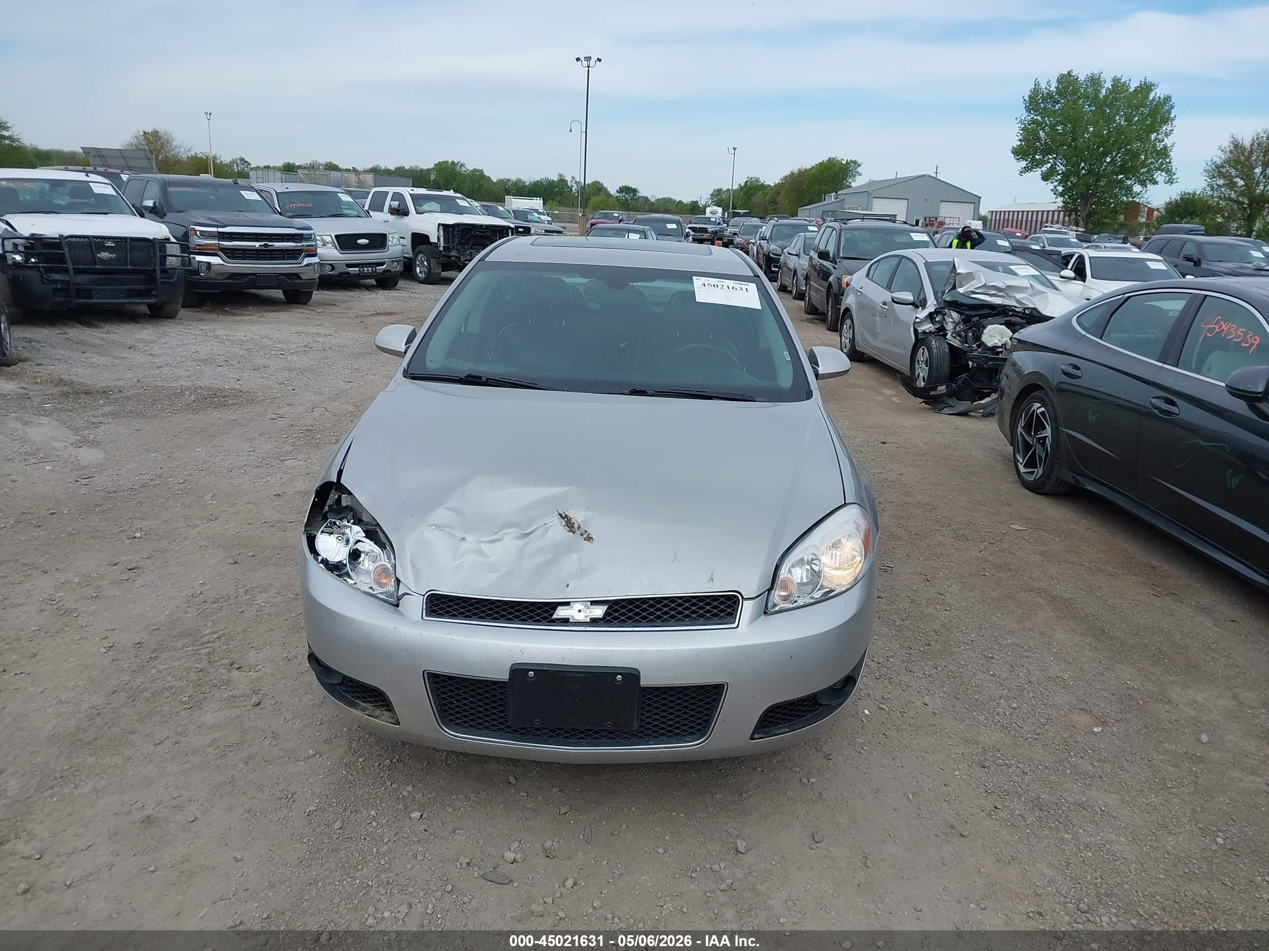2008 Chevrolet Impala Ss Silver vin: 2G1WD58C789172644