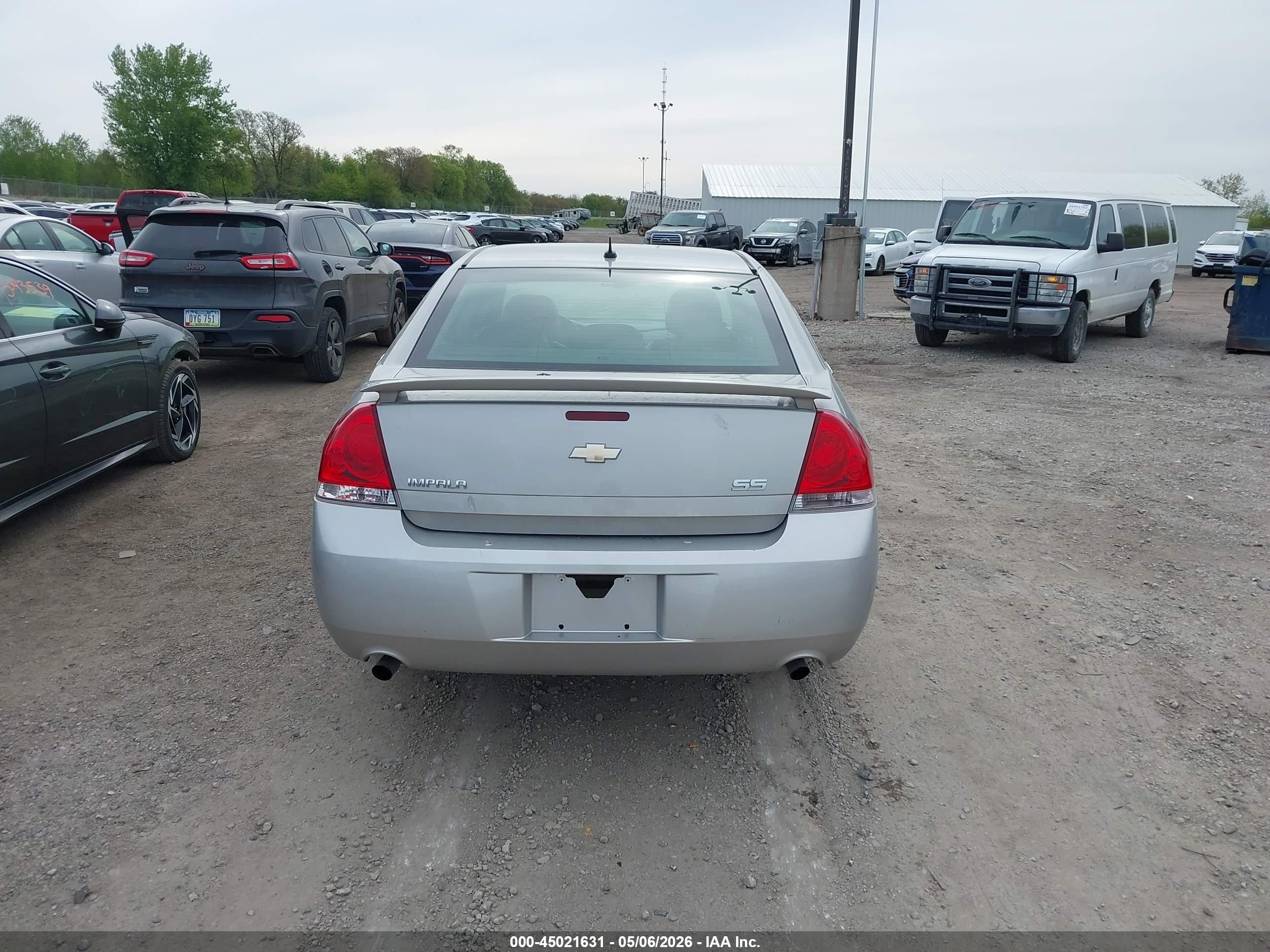2008 Chevrolet Impala Ss Silver vin: 2G1WD58C789172644