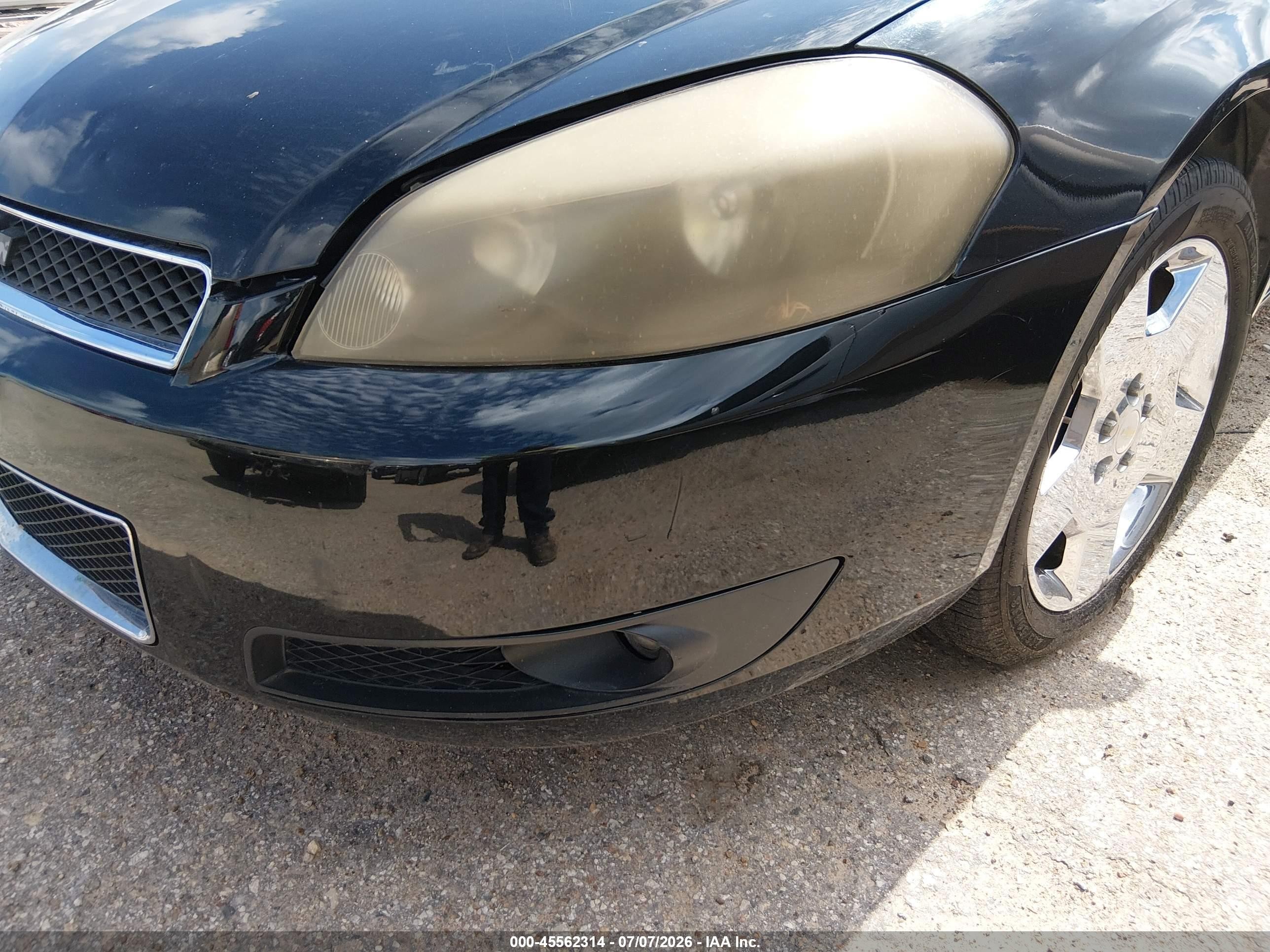 2008 Chevrolet Impala Ss Black vin: 2G1WD58C889168005