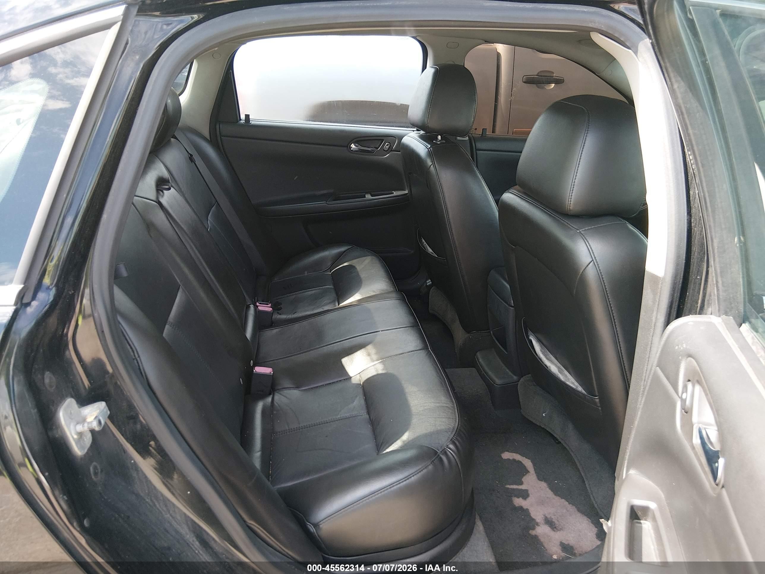 2008 Chevrolet Impala Ss Black vin: 2G1WD58C889168005