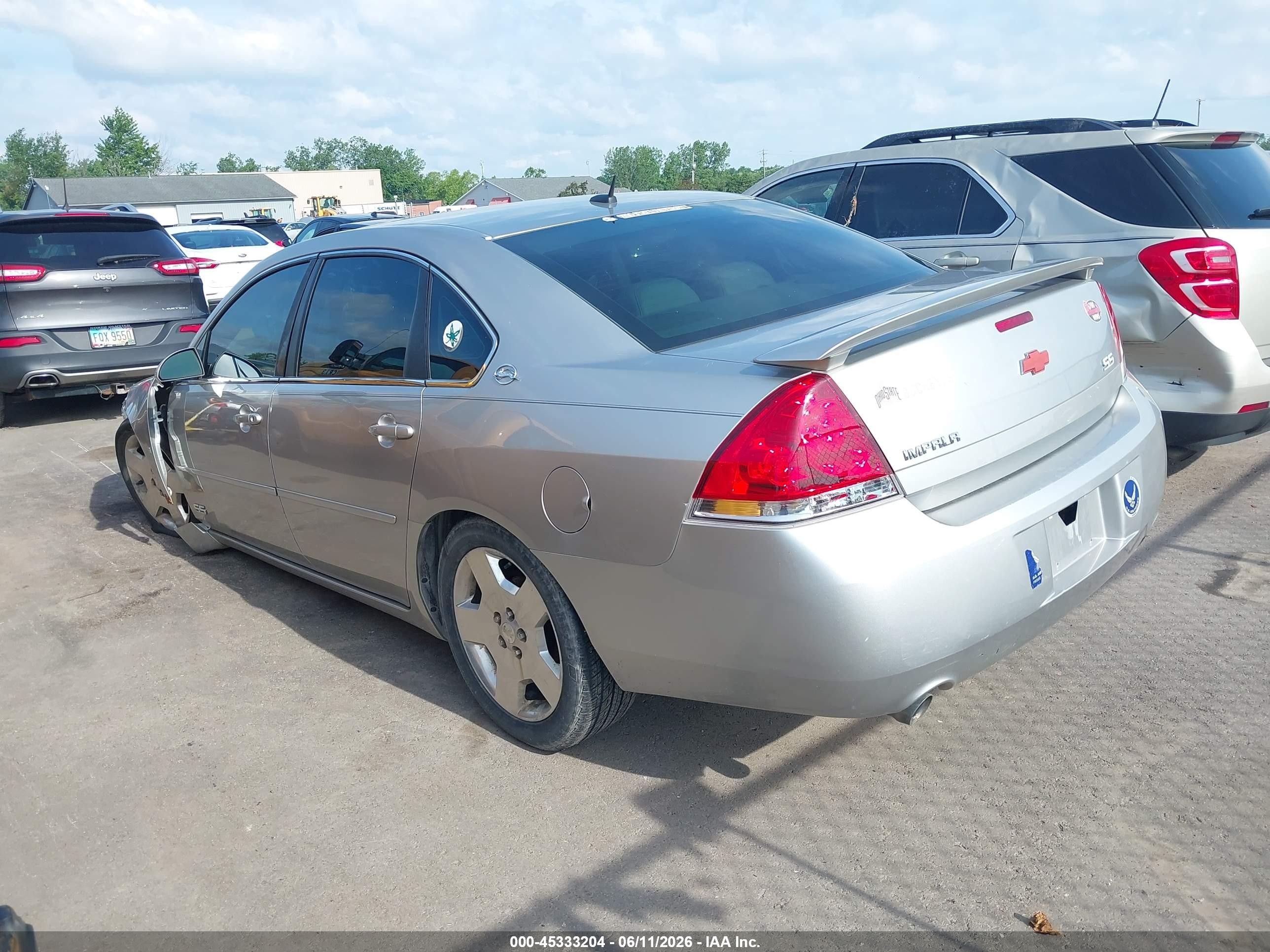 2006 Chevrolet Impala Ss Silver vin: 2G1WD58C969176370