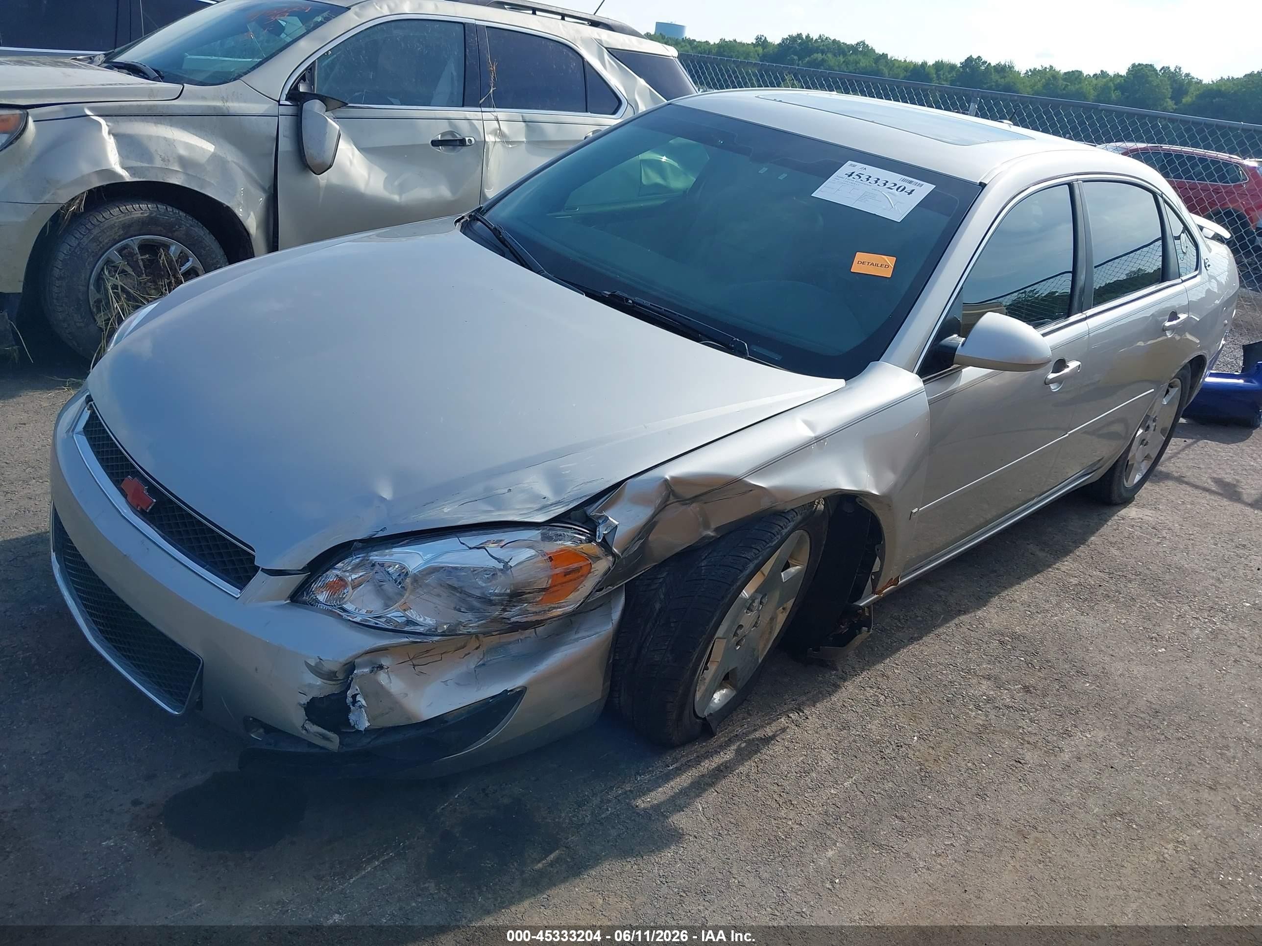 2006 Chevrolet Impala Ss Silver vin: 2G1WD58C969176370