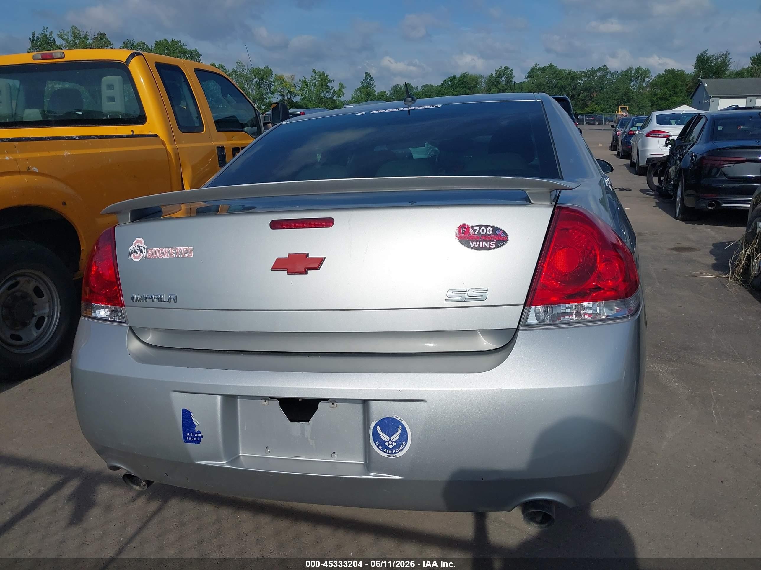 2006 Chevrolet Impala Ss Silver vin: 2G1WD58C969176370