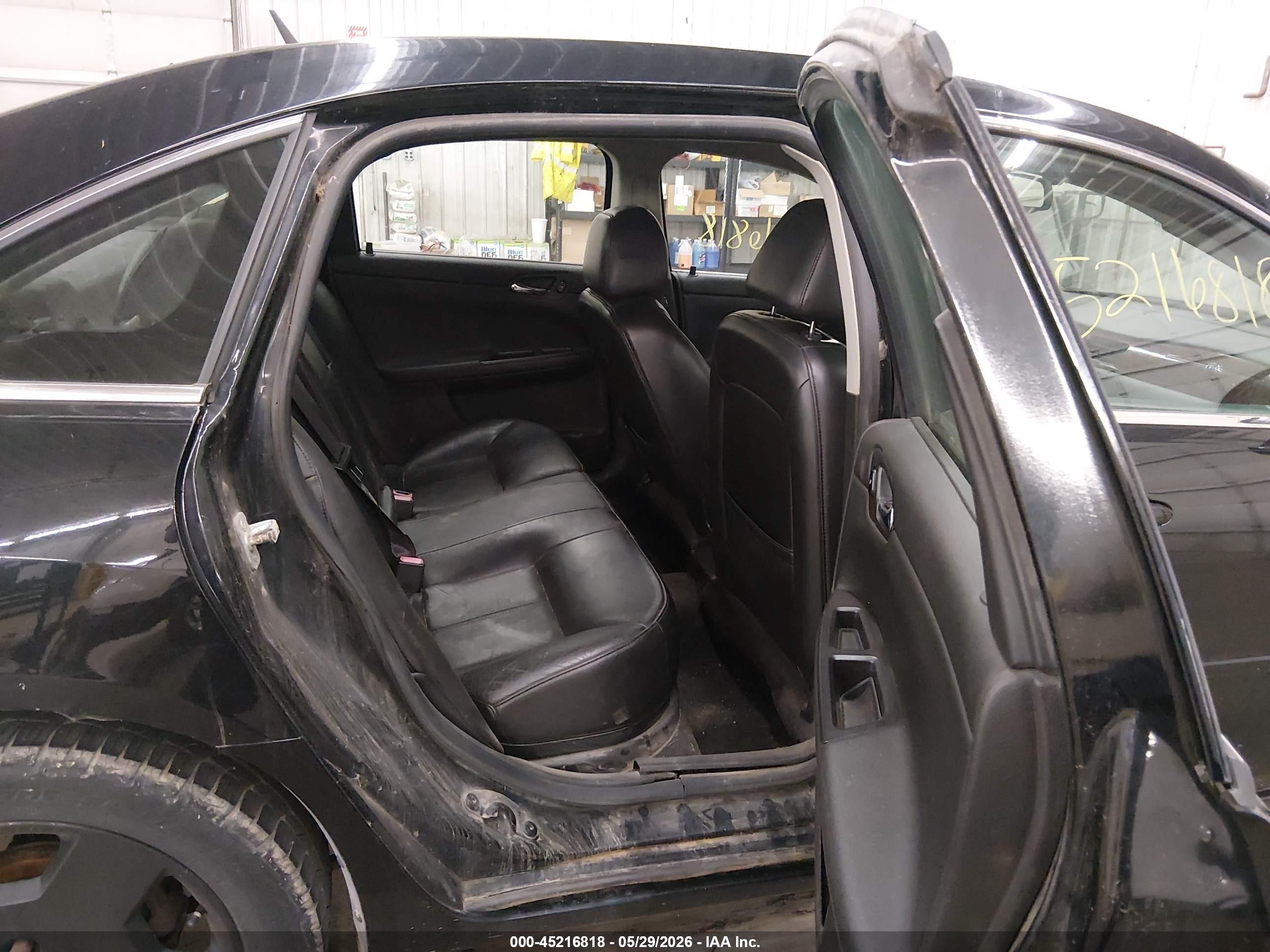 2007 Chevrolet Impala Ss Black vin: 2G1WD58C979142267