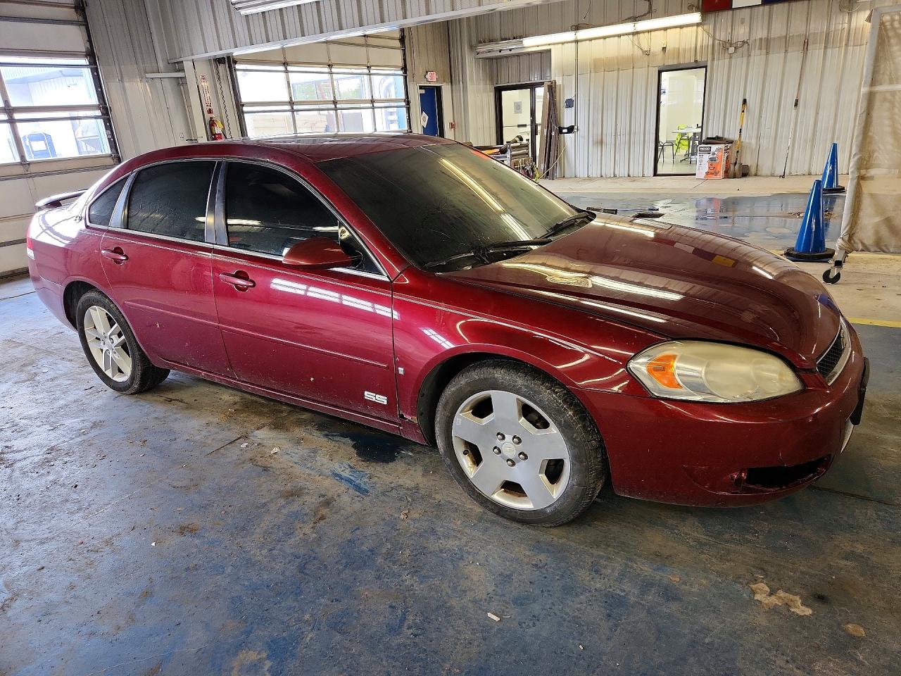 2007 Chevrolet Impala Super Sport Maroon vin: 2G1WD58C979155911
