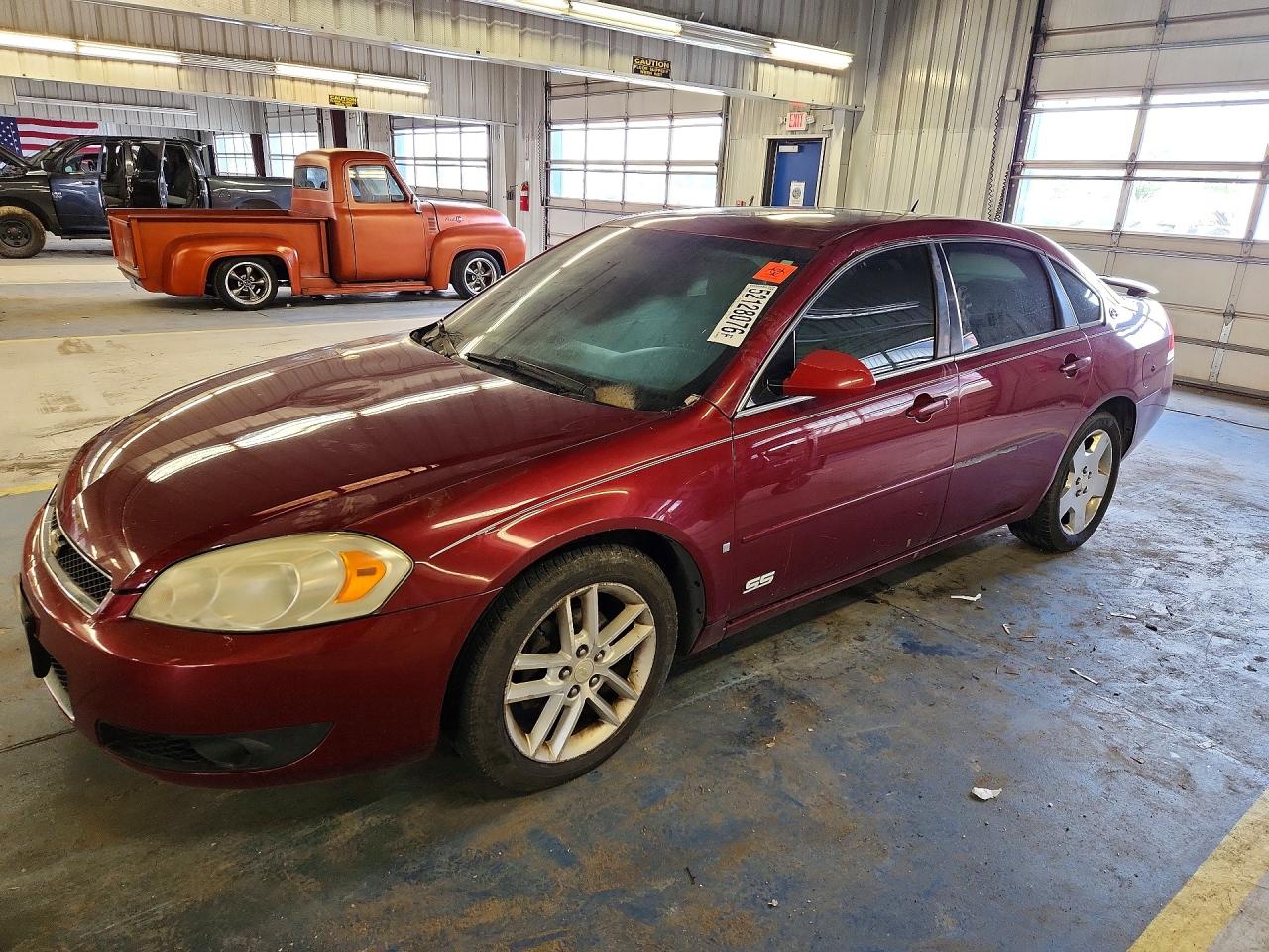 2007 Chevrolet Impala Super Sport Maroon vin: 2G1WD58C979155911