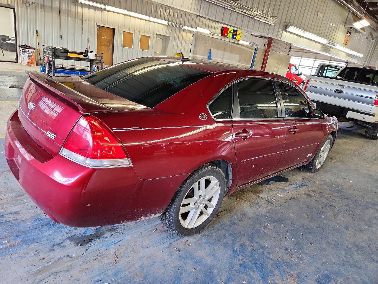 2007 Chevrolet Impala Super Sport Maroon vin: 2G1WD58C979155911