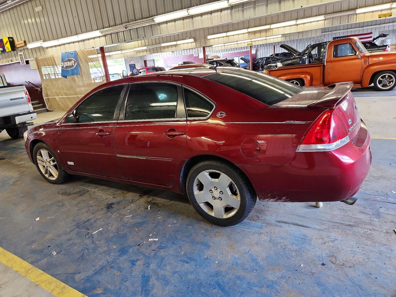 2007 Chevrolet Impala Super Sport Maroon vin: 2G1WD58C979155911