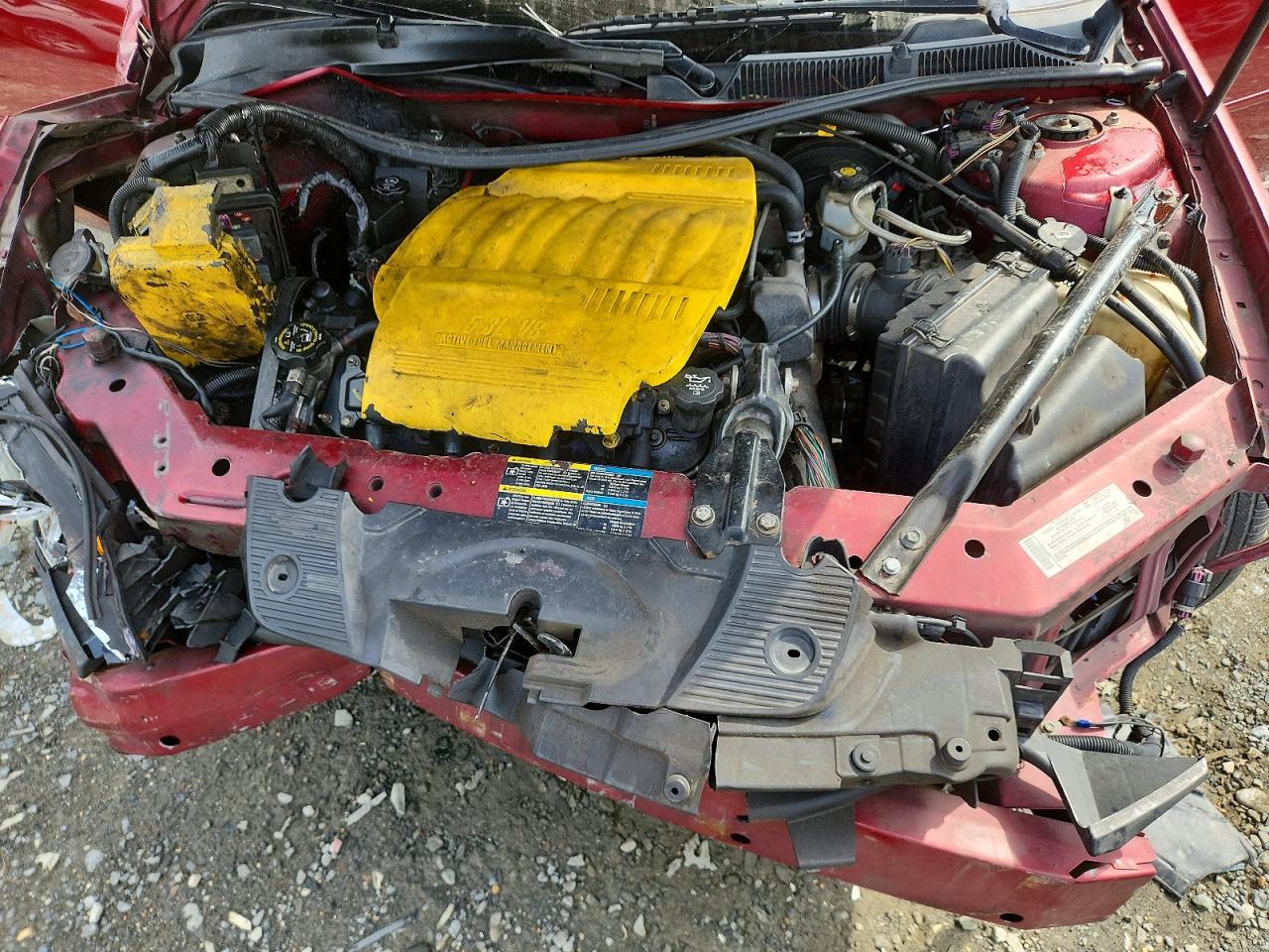 2007 Chevrolet Impala Super Sport Red vin: 2G1WD58C979344011
