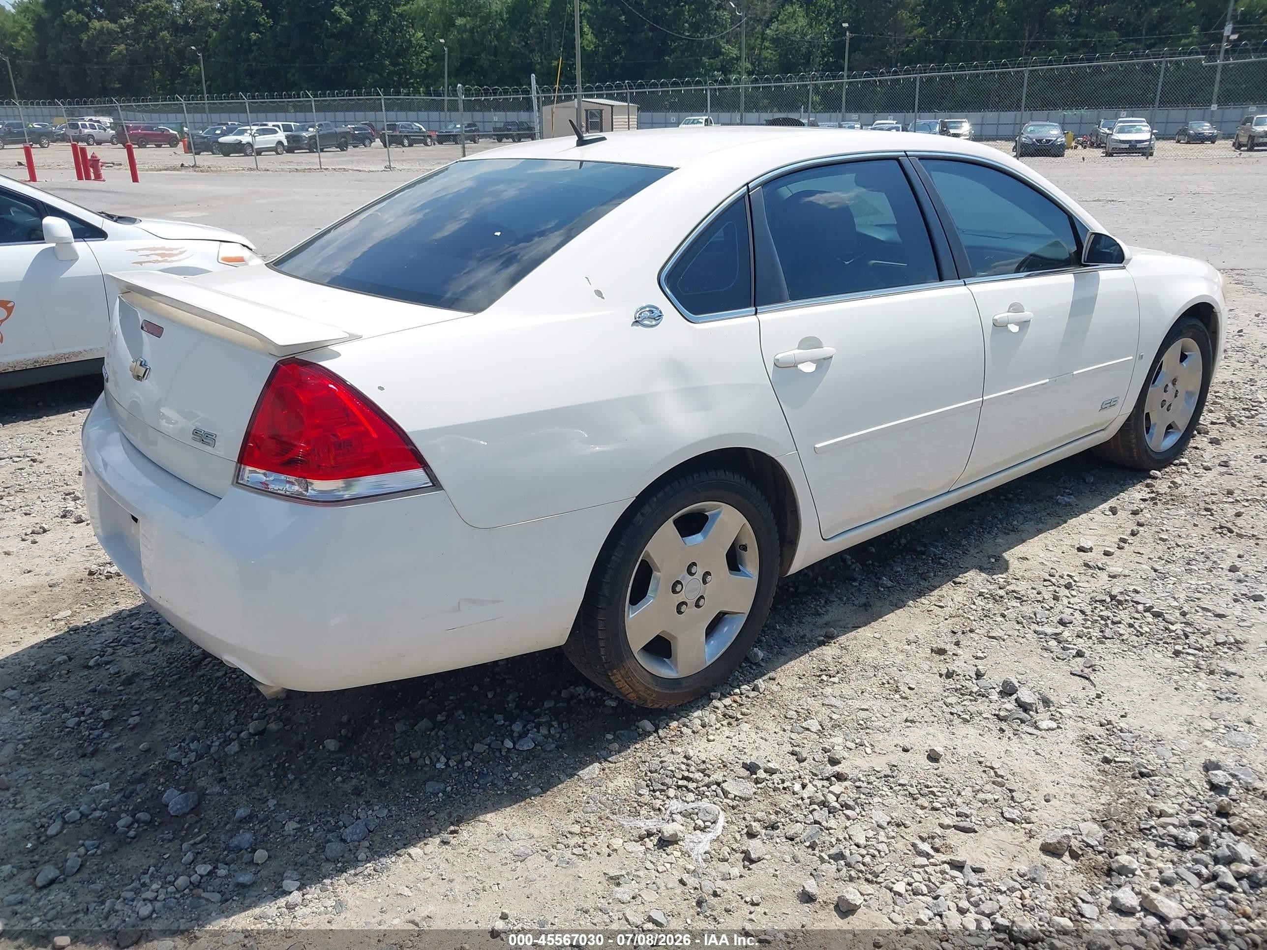 2006 Chevrolet Impala Ss Белый vin: 2G1WD58CX69306429