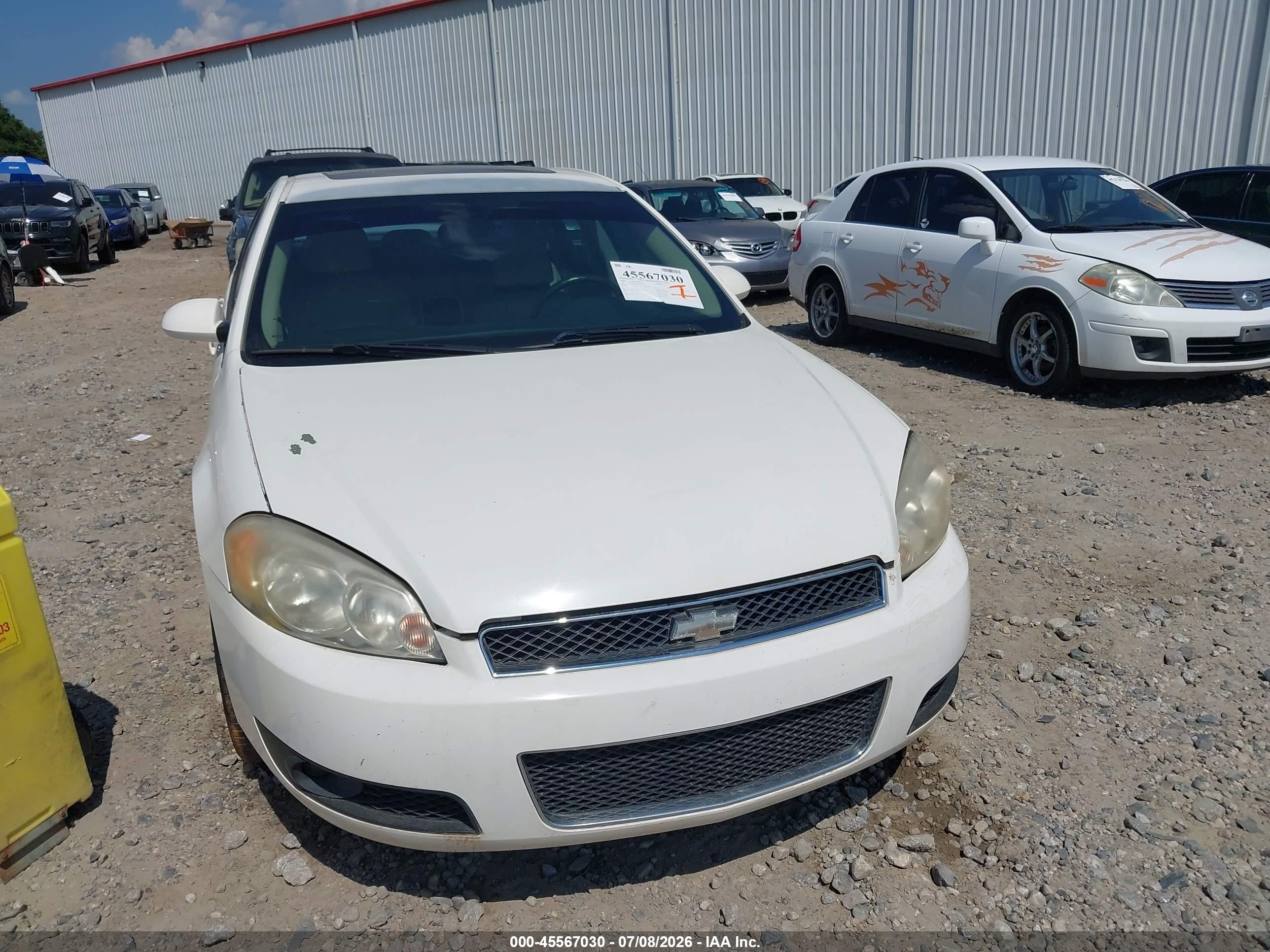 2006 Chevrolet Impala Ss Белый vin: 2G1WD58CX69306429