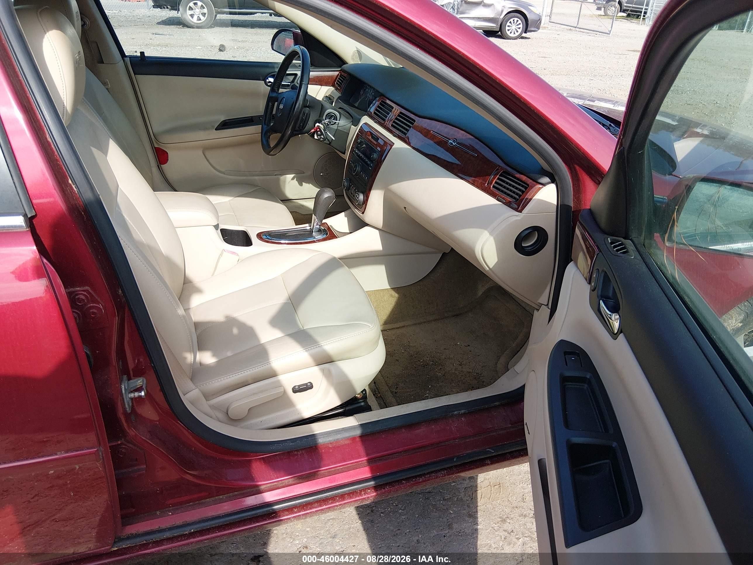 2007 Chevrolet Impala Ss Burgundy vin: 2G1WD58CX79326357