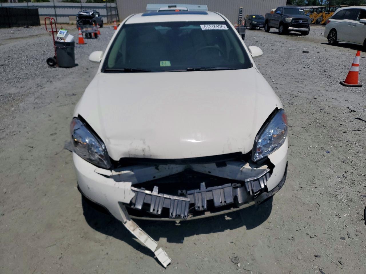 2008 Chevrolet Impala Super Sport White vin: 2G1WD58CX81346186