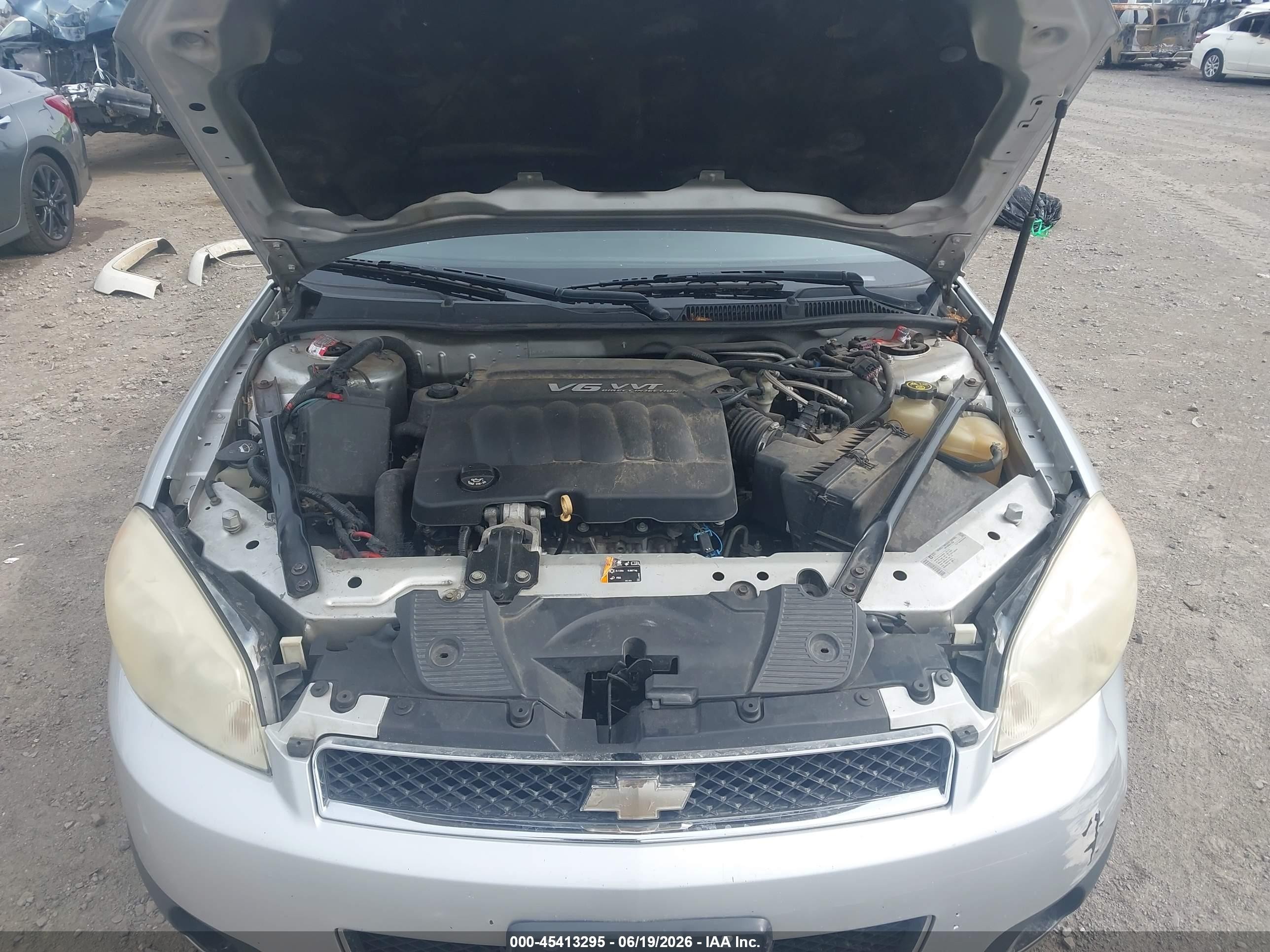2013 Chevrolet Impala Police Серебряный vin: 2G1WD5E30D1240697