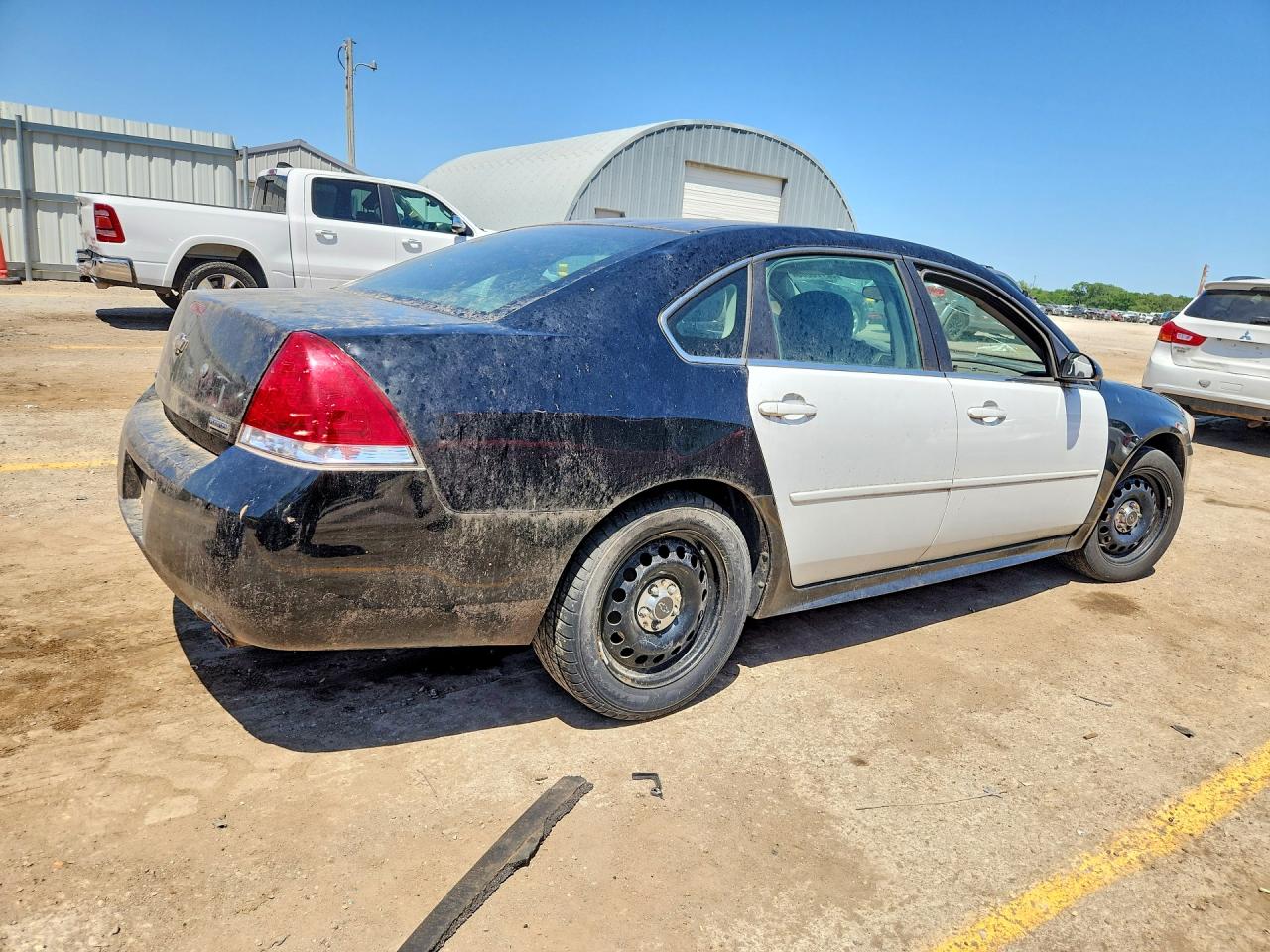 2012 Chevrolet Impala Police Two Tone vin: 2G1WD5E31C1288305