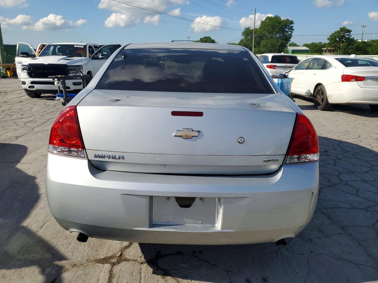 2014 Chevrolet Impala Limited Police Silver vin: 2G1WD5E31E1186571