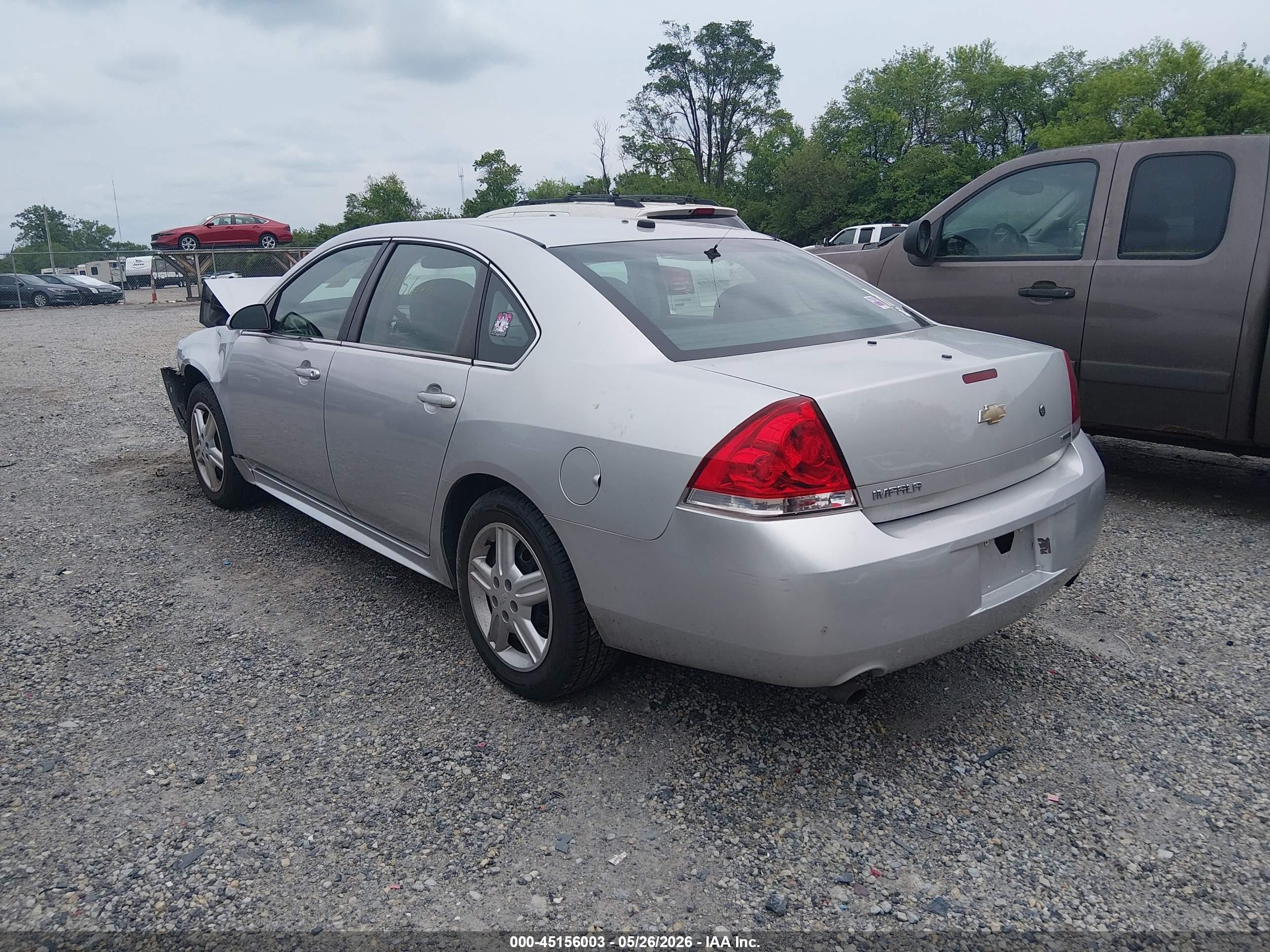 2016 Chevrolet Impala Limited Police Silver vin: 2G1WD5E31G1147823