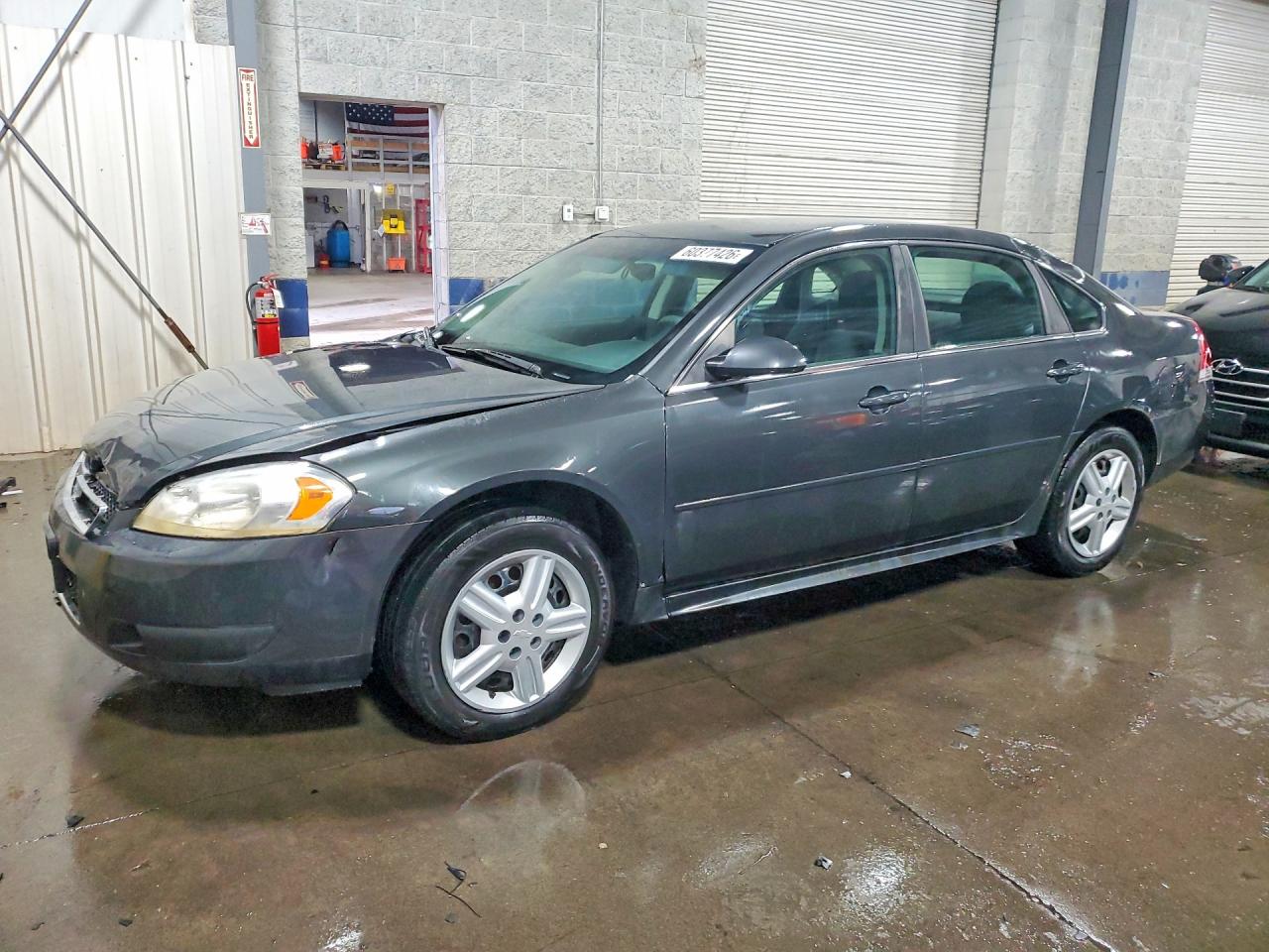 2013 Chevrolet Impala Police Charcoal vin: 2G1WD5E32D1177019