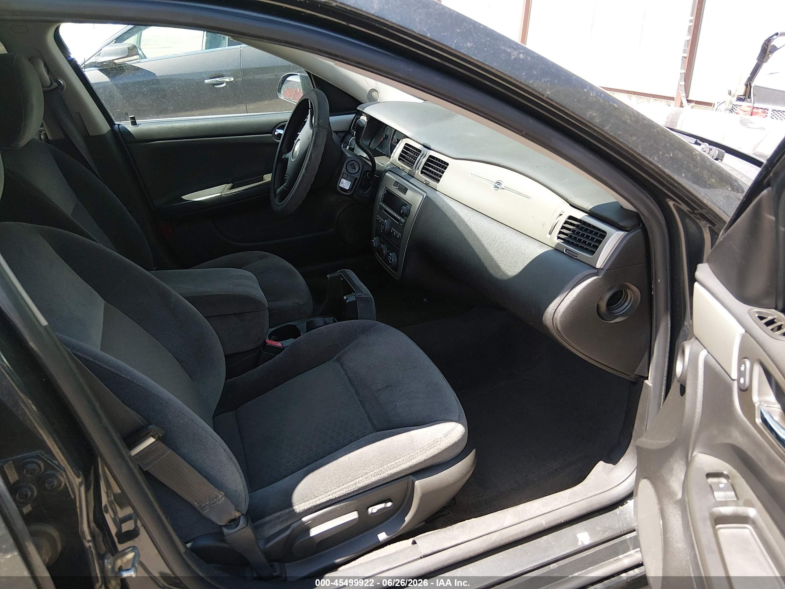 2014 Chevrolet Impala Limited Police Black vin: 2G1WD5E32E1164028