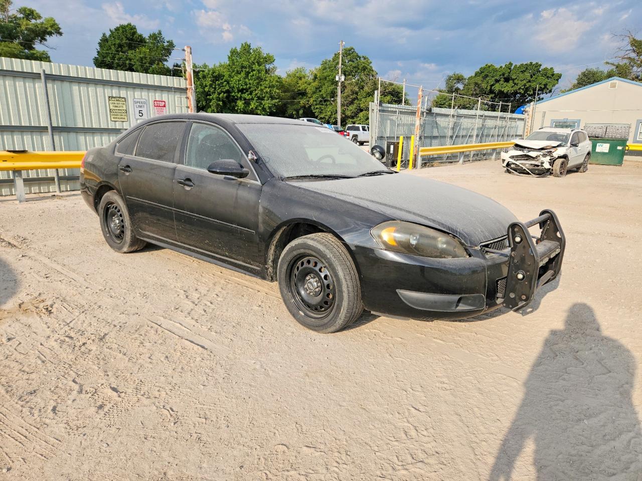2012 Chevrolet Impala Police Black vin: 2G1WD5E33C1158087