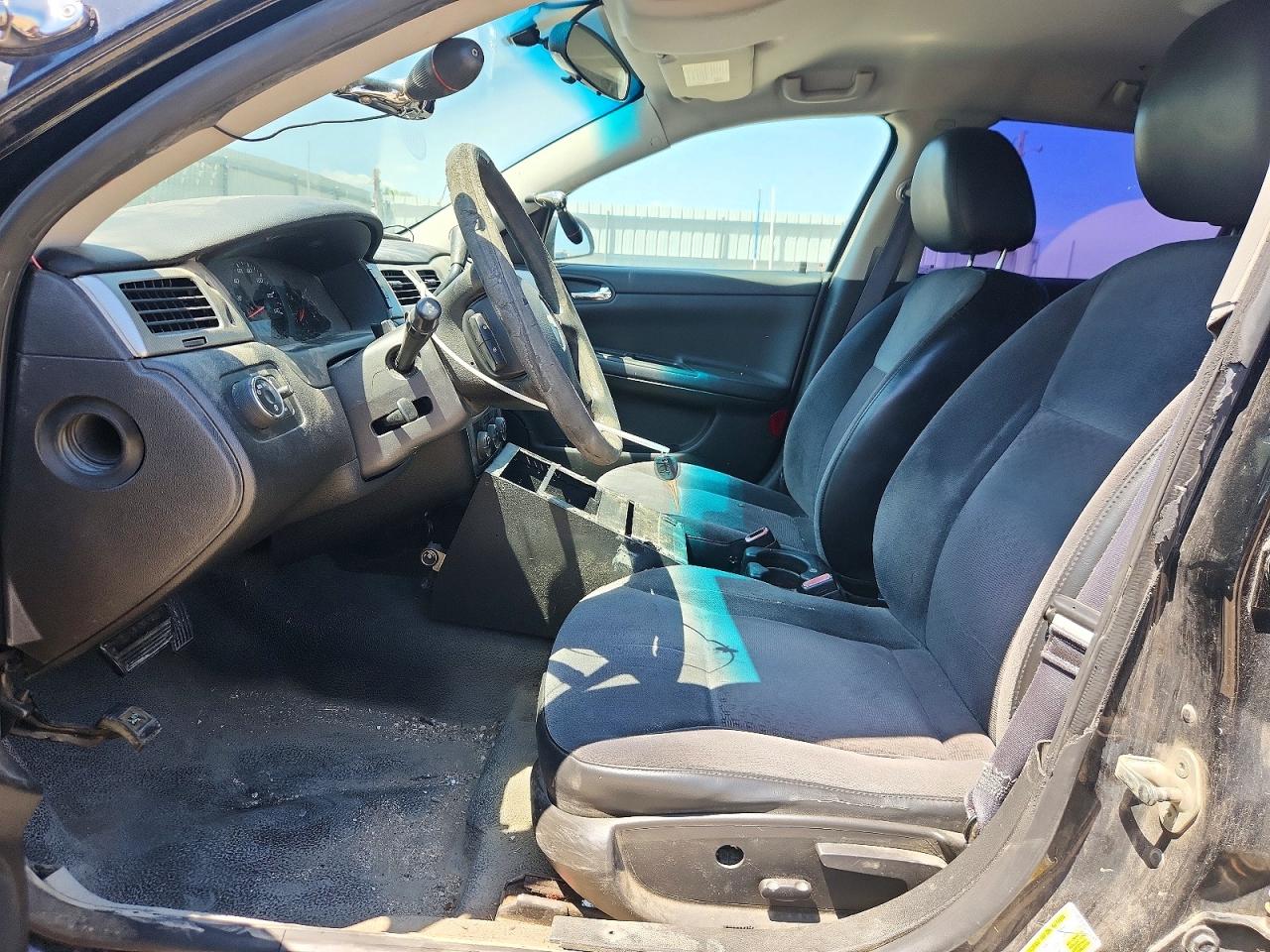 2012 Chevrolet Impala Police Black vin: 2G1WD5E33C1158087