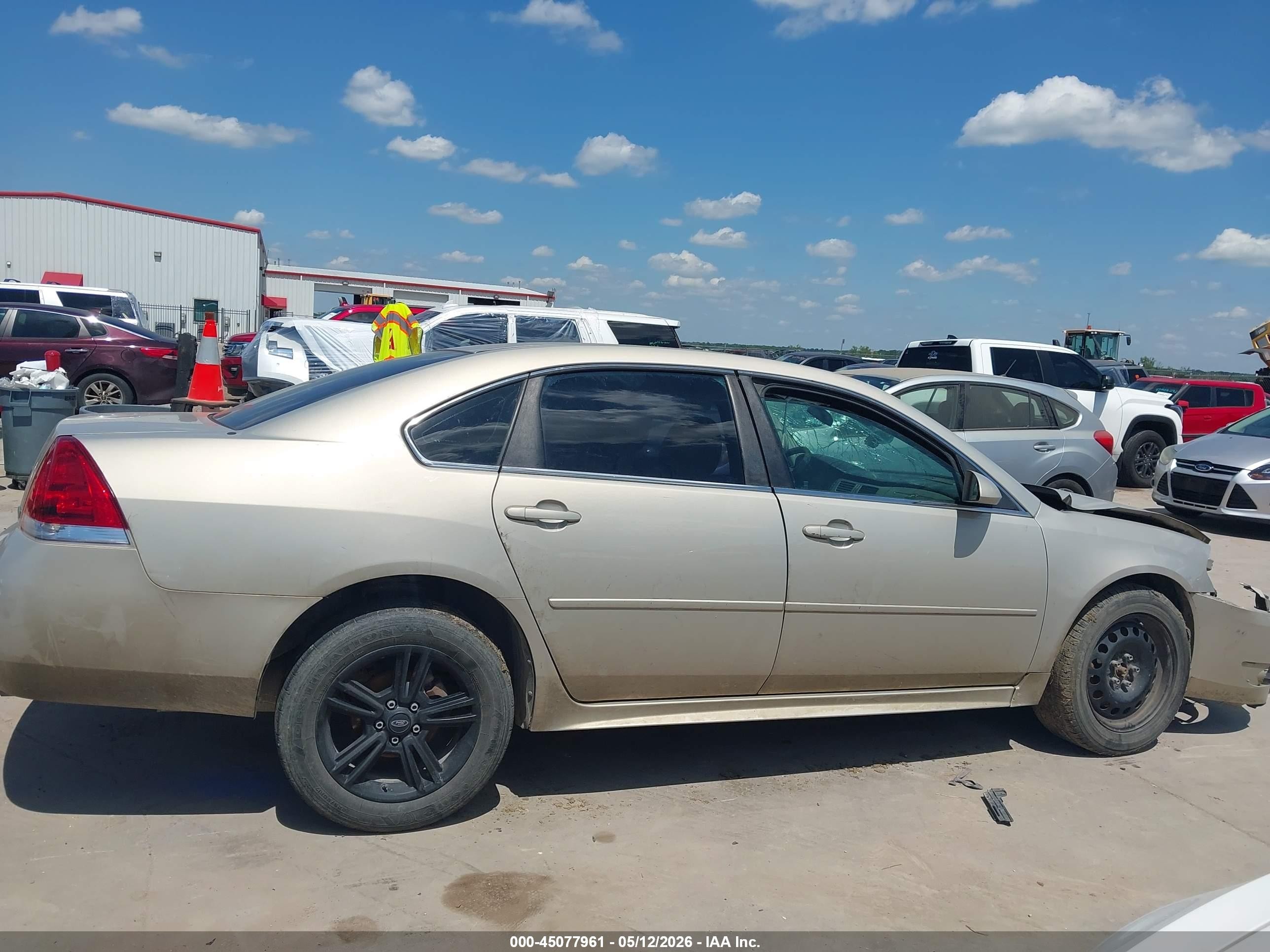 2012 Chevrolet Impala Police Brown vin: 2G1WD5E33C1159885