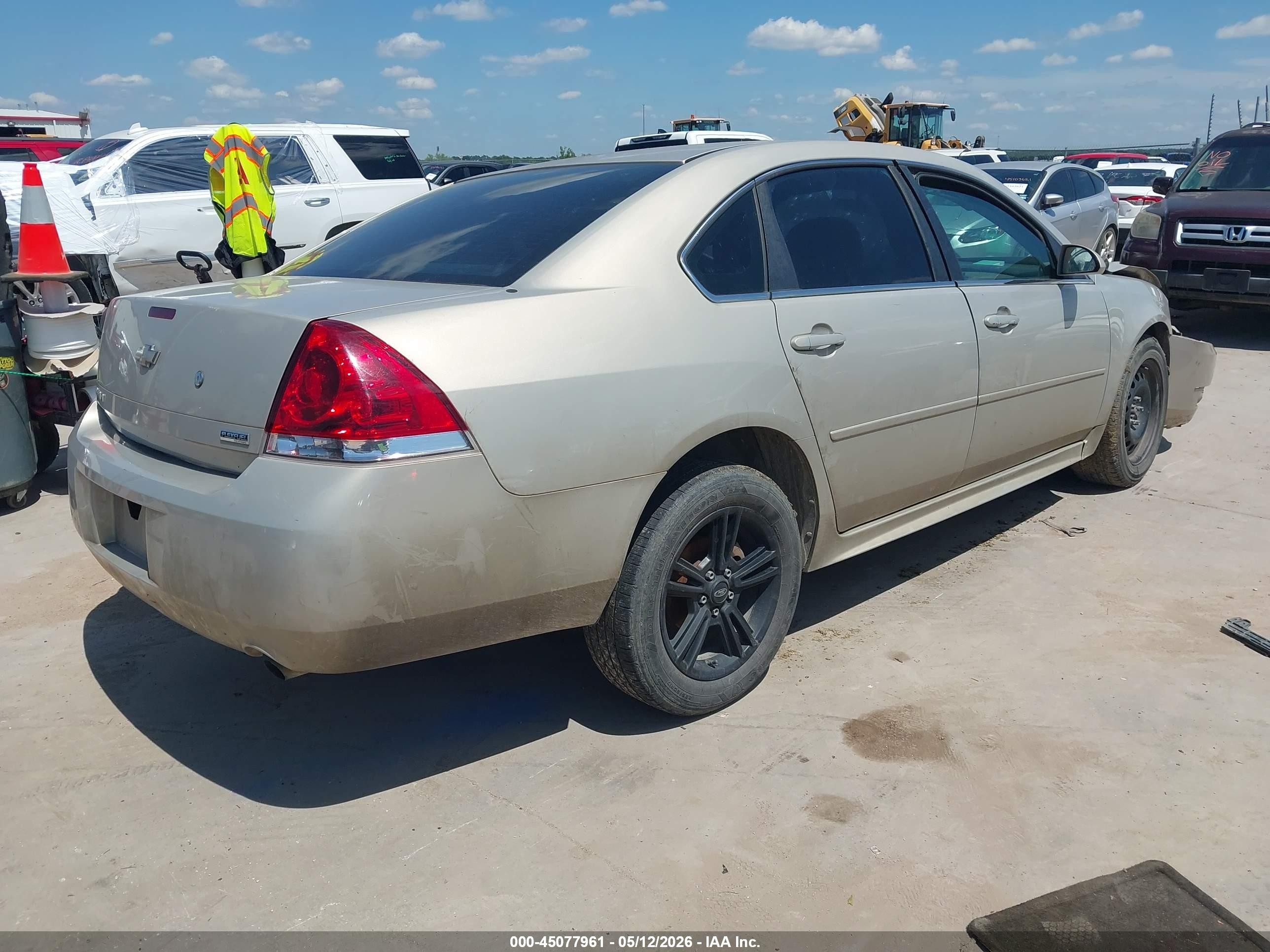 2012 Chevrolet Impala Police Brown vin: 2G1WD5E33C1159885