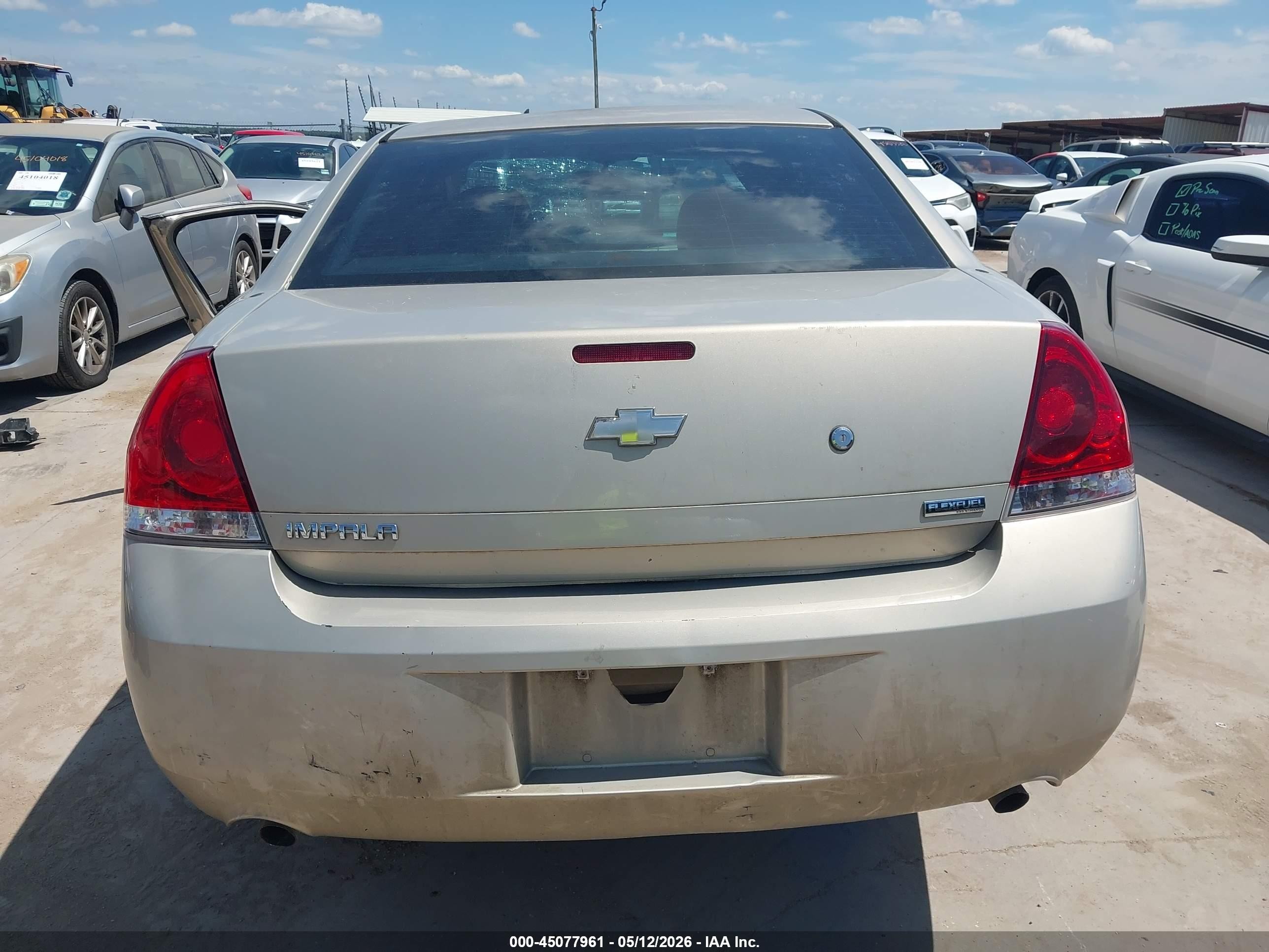 2012 Chevrolet Impala Police Brown vin: 2G1WD5E33C1159885