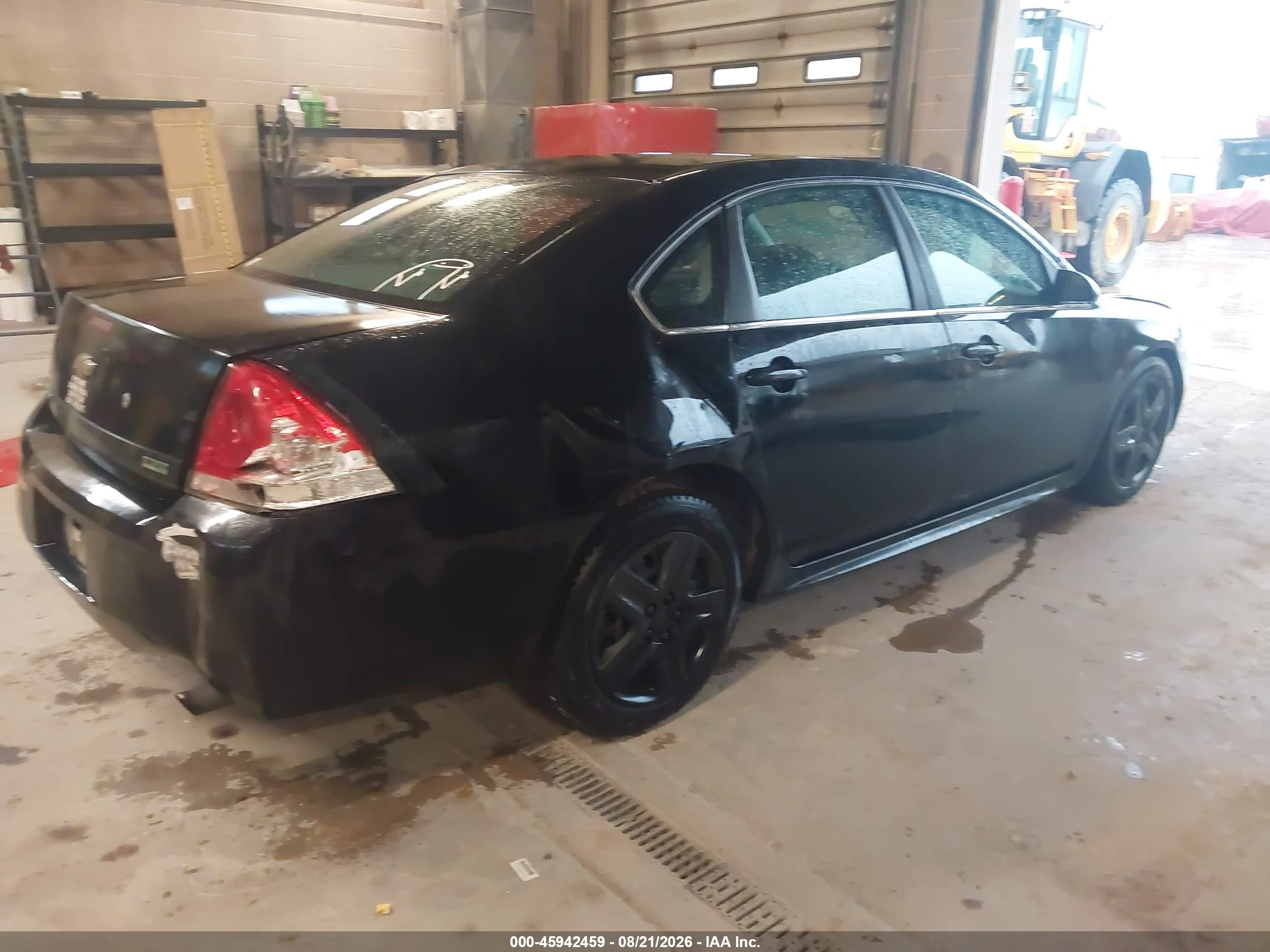 2012 Chevrolet Impala Police Black vin: 2G1WD5E33C1284949