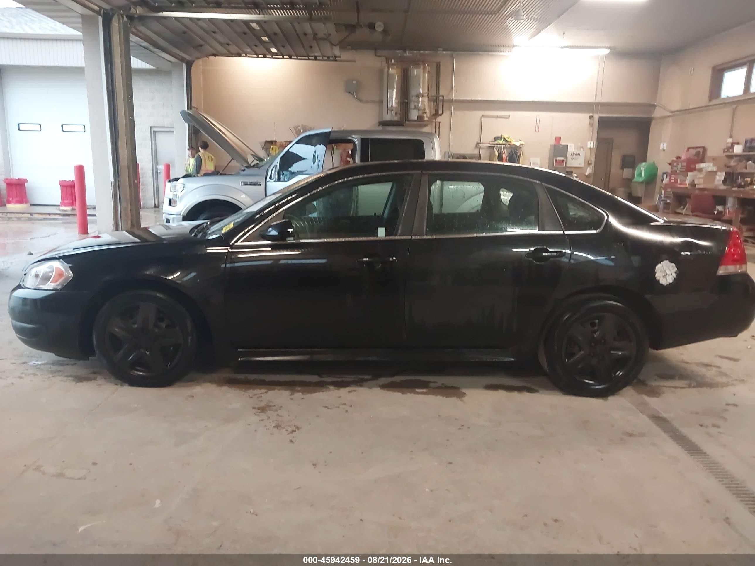 2012 Chevrolet Impala Police Black vin: 2G1WD5E33C1284949
