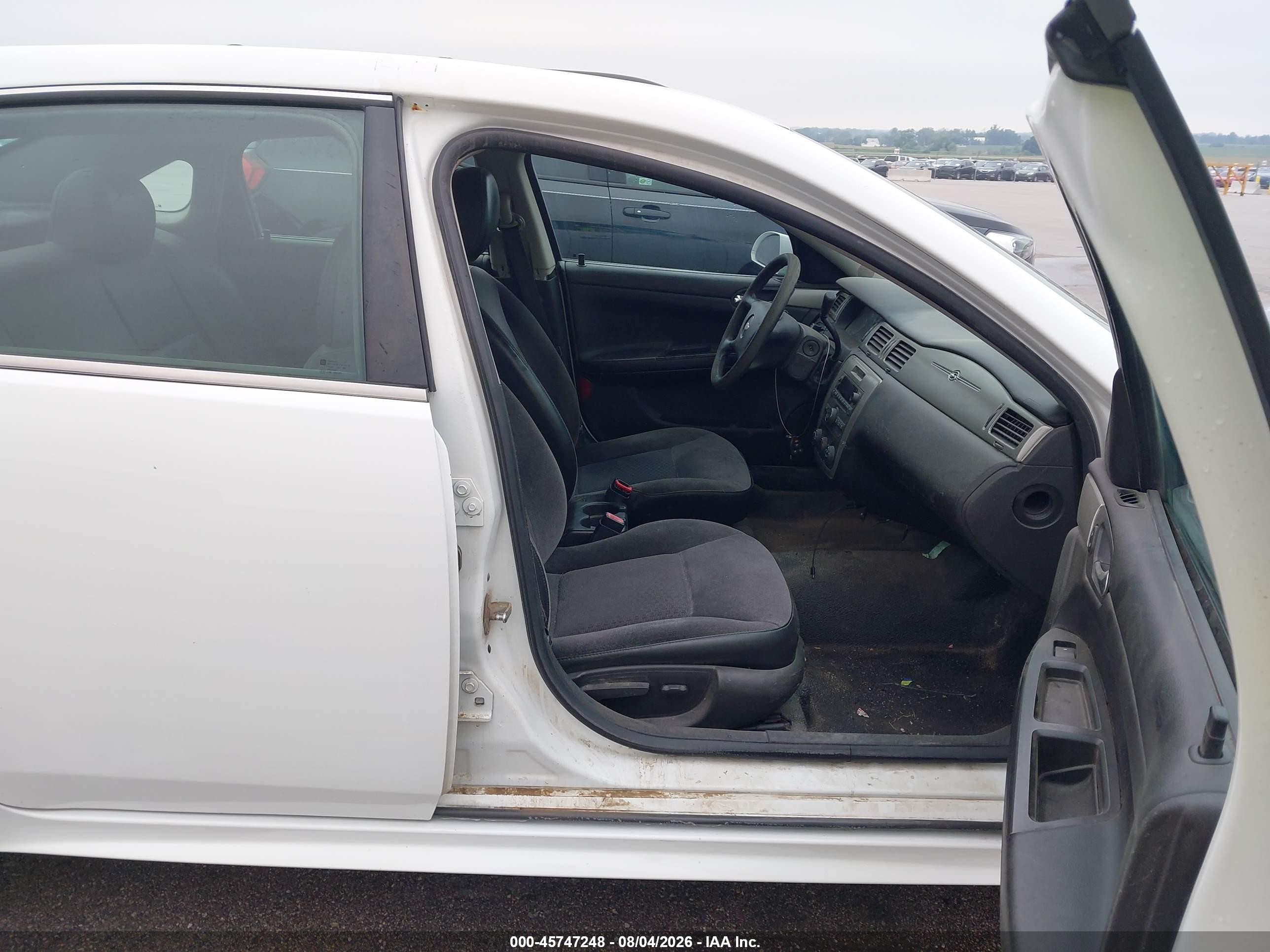 2013 Chevrolet Impala Police White vin: 2G1WD5E34D1242081